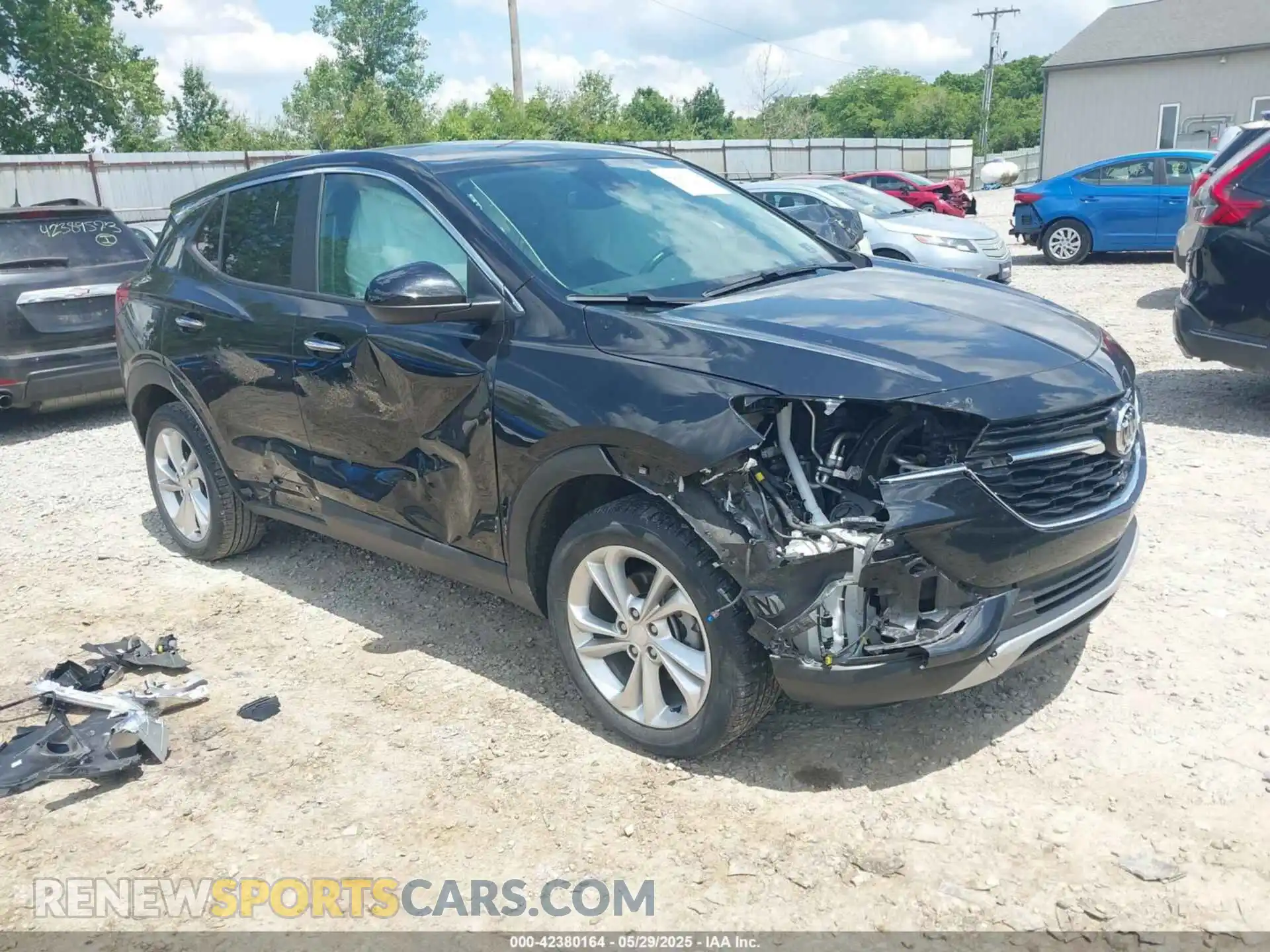 1 Фотография поврежденного автомобиля KL4MMCSL4NB061534 BUICK ENCORE GX 2022