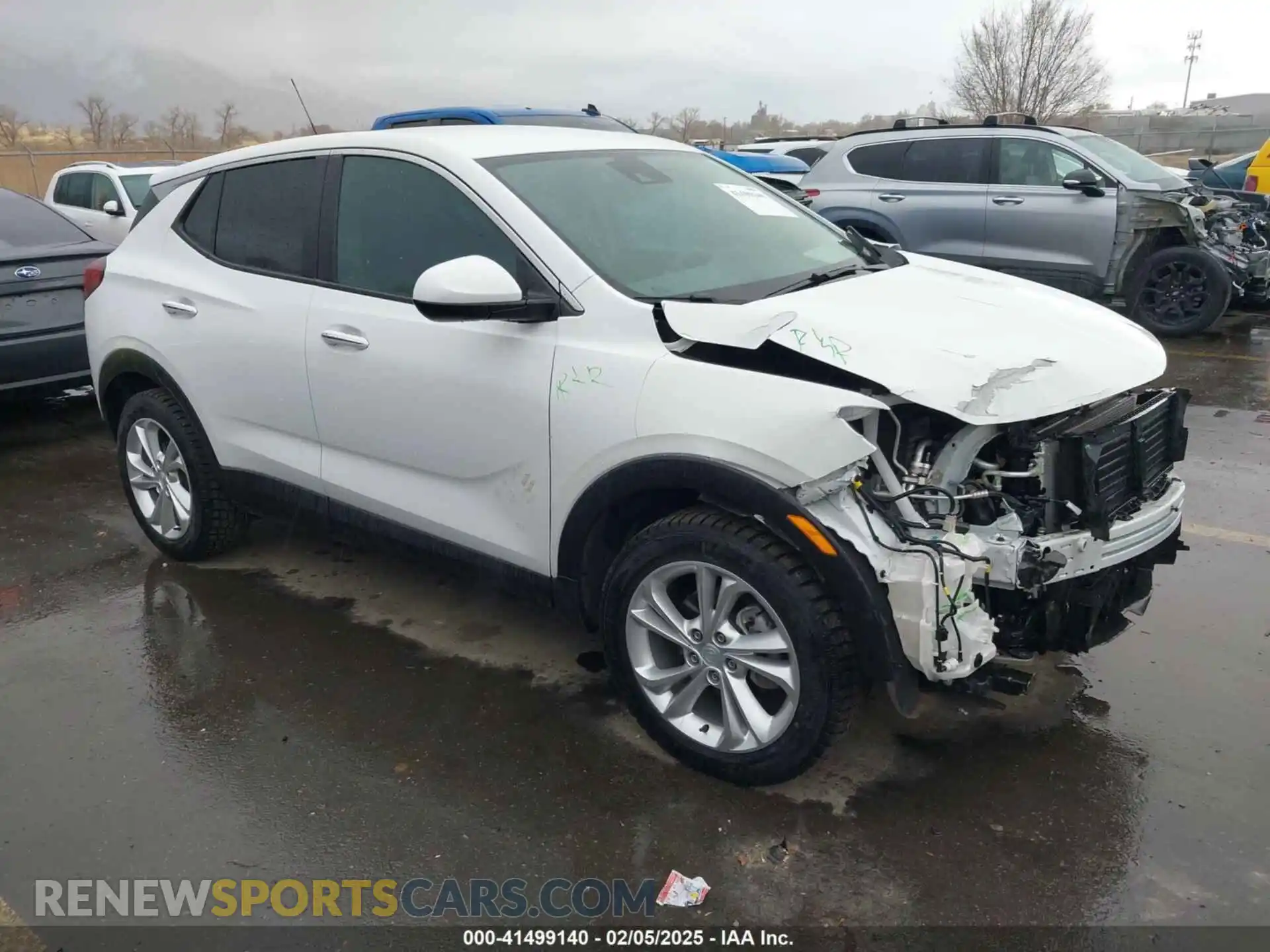 1 Photograph of a damaged car KL4MMCSL9NB110064 BUICK ENCORE GX 2022