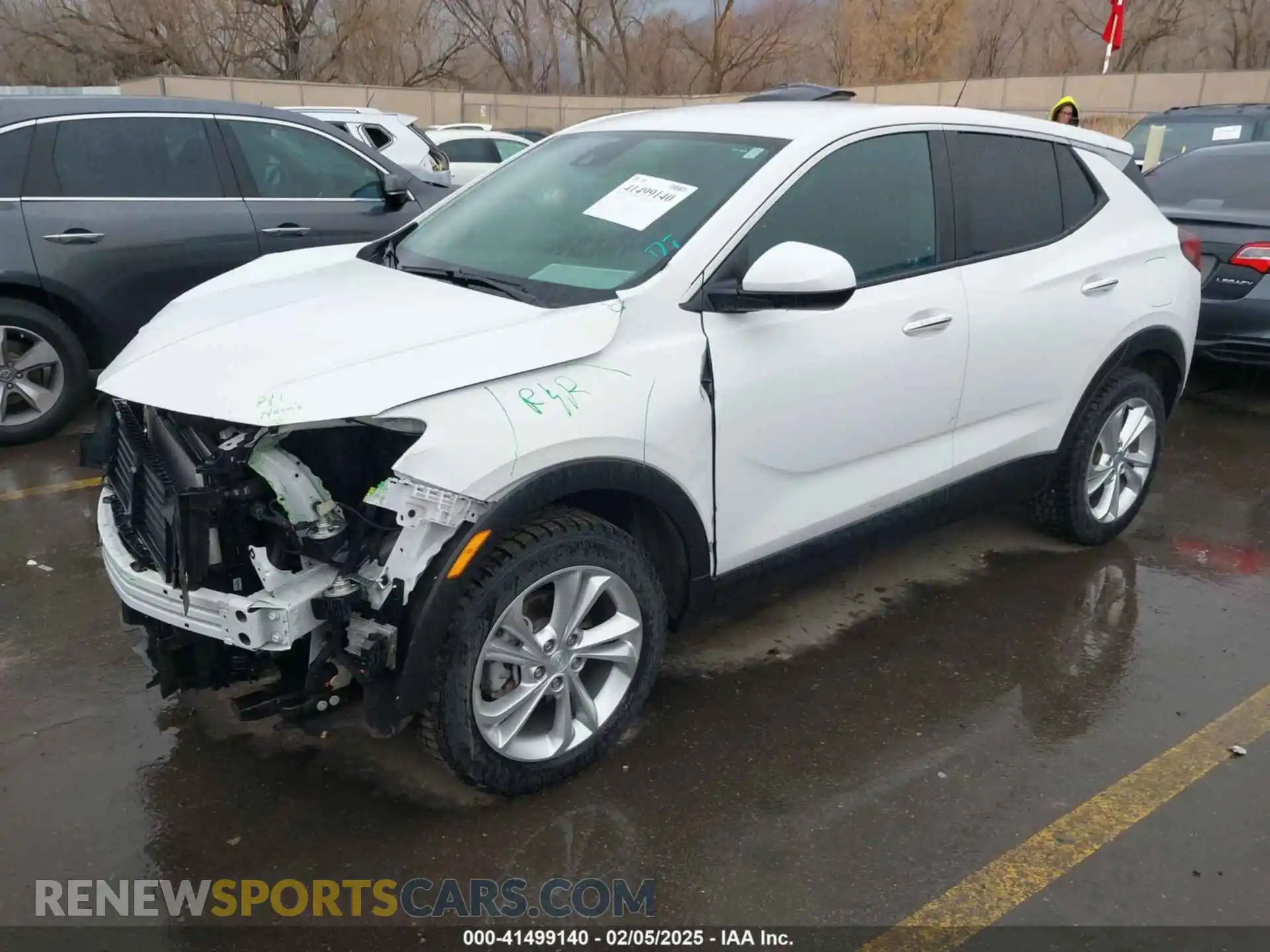 2 Photograph of a damaged car KL4MMCSL9NB110064 BUICK ENCORE GX 2022