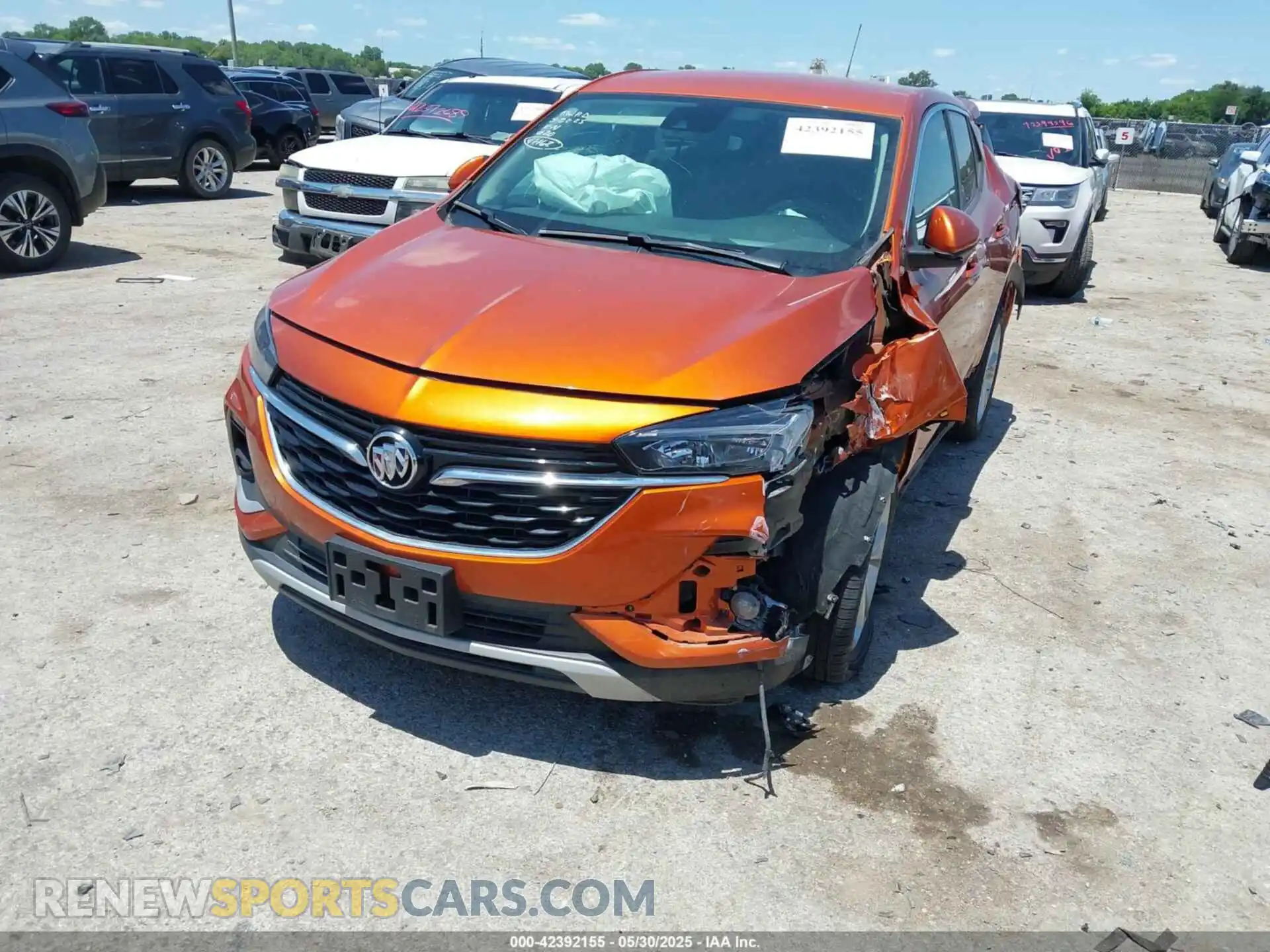 2 Фотография поврежденного автомобиля KL4MMCSLXNB013648 BUICK ENCORE GX 2022