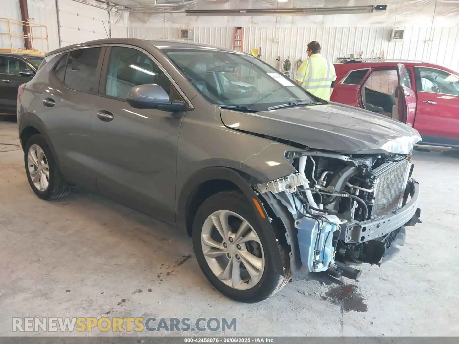 1 Фотография поврежденного автомобиля KL4MMCSLXNB057214 BUICK ENCORE GX 2022