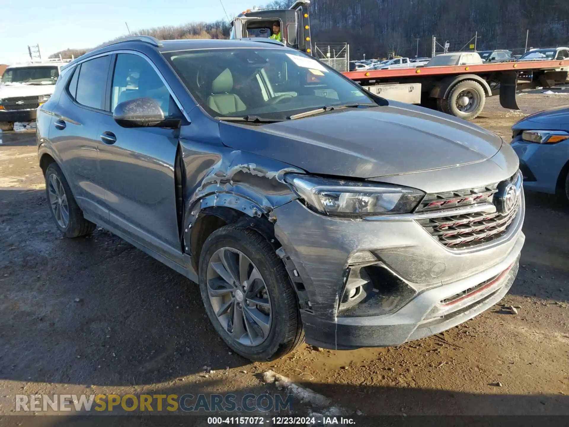 1 Photograph of a damaged car KL4MMESL5NB009681 BUICK ENCORE GX 2022