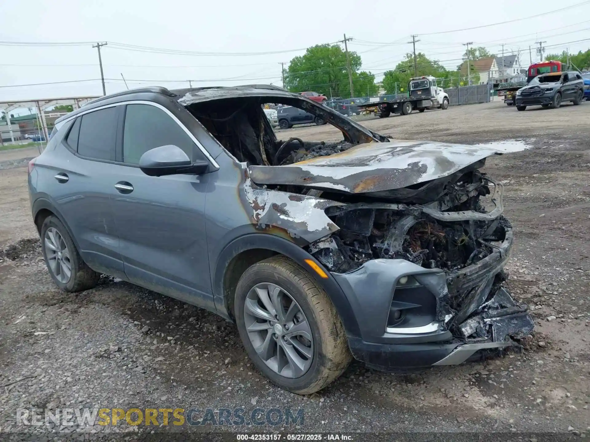 1 Фотография поврежденного автомобиля KL4MMGSL2NB024182 BUICK ENCORE GX 2022