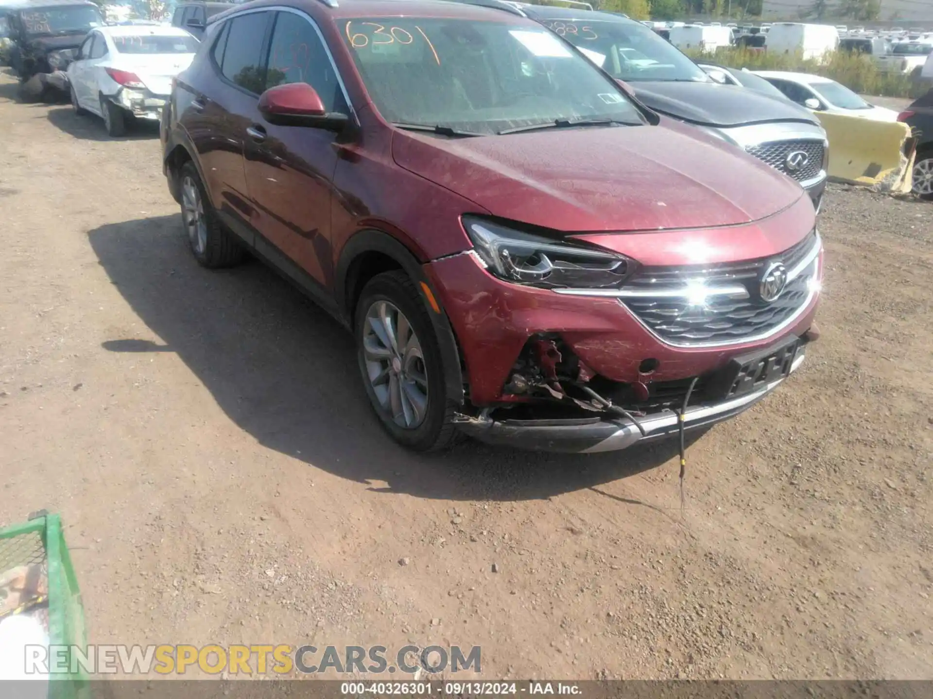 1 Фотография поврежденного автомобиля KL4MMGSL4NB109234 BUICK ENCORE GX 2022