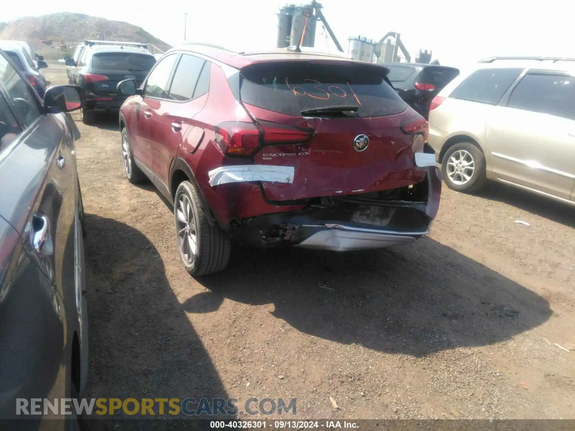 3 Фотография поврежденного автомобиля KL4MMGSL4NB109234 BUICK ENCORE GX 2022