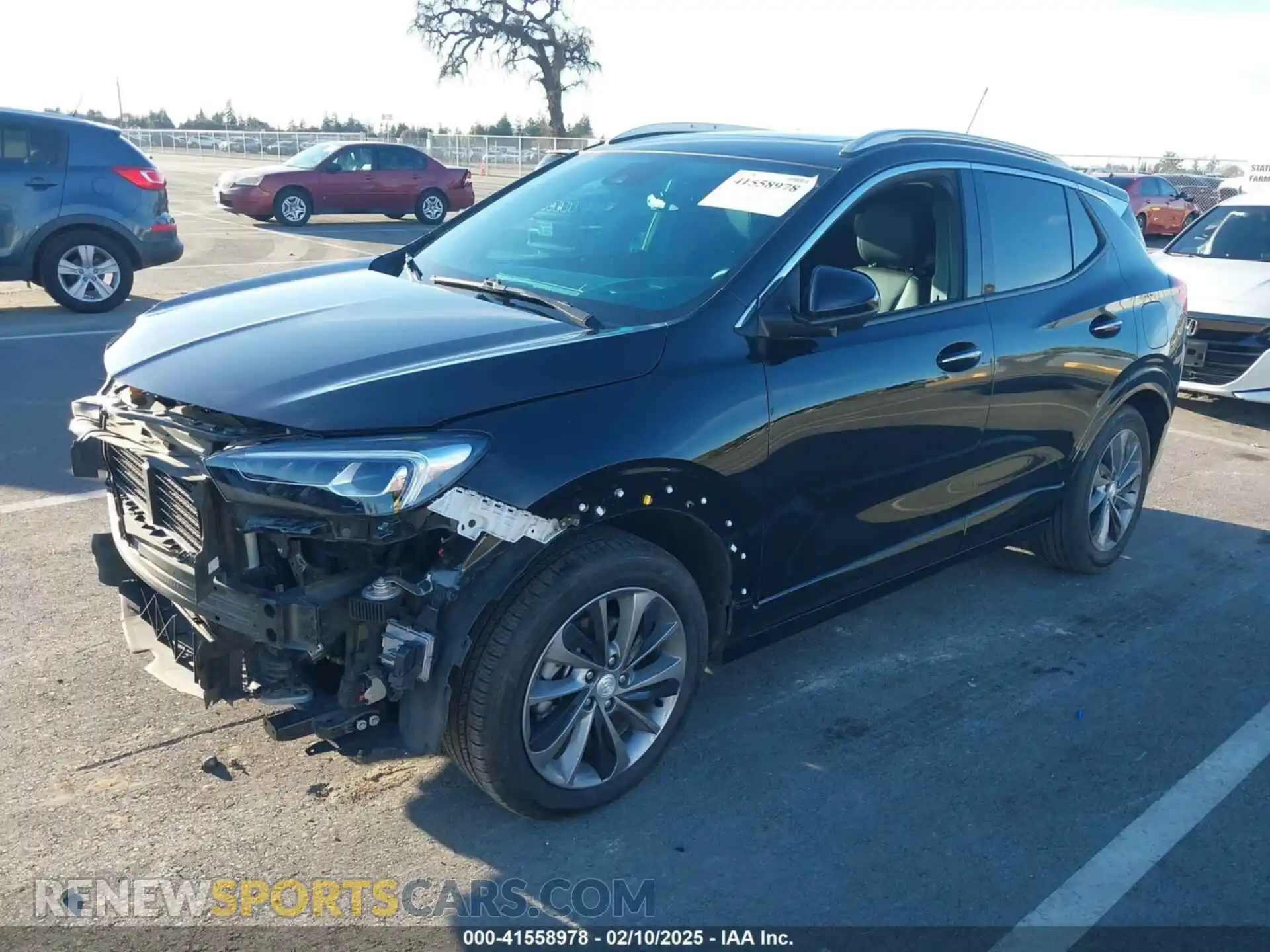 2 Фотография поврежденного автомобиля KL4MMGSL5NB035550 BUICK ENCORE GX 2022