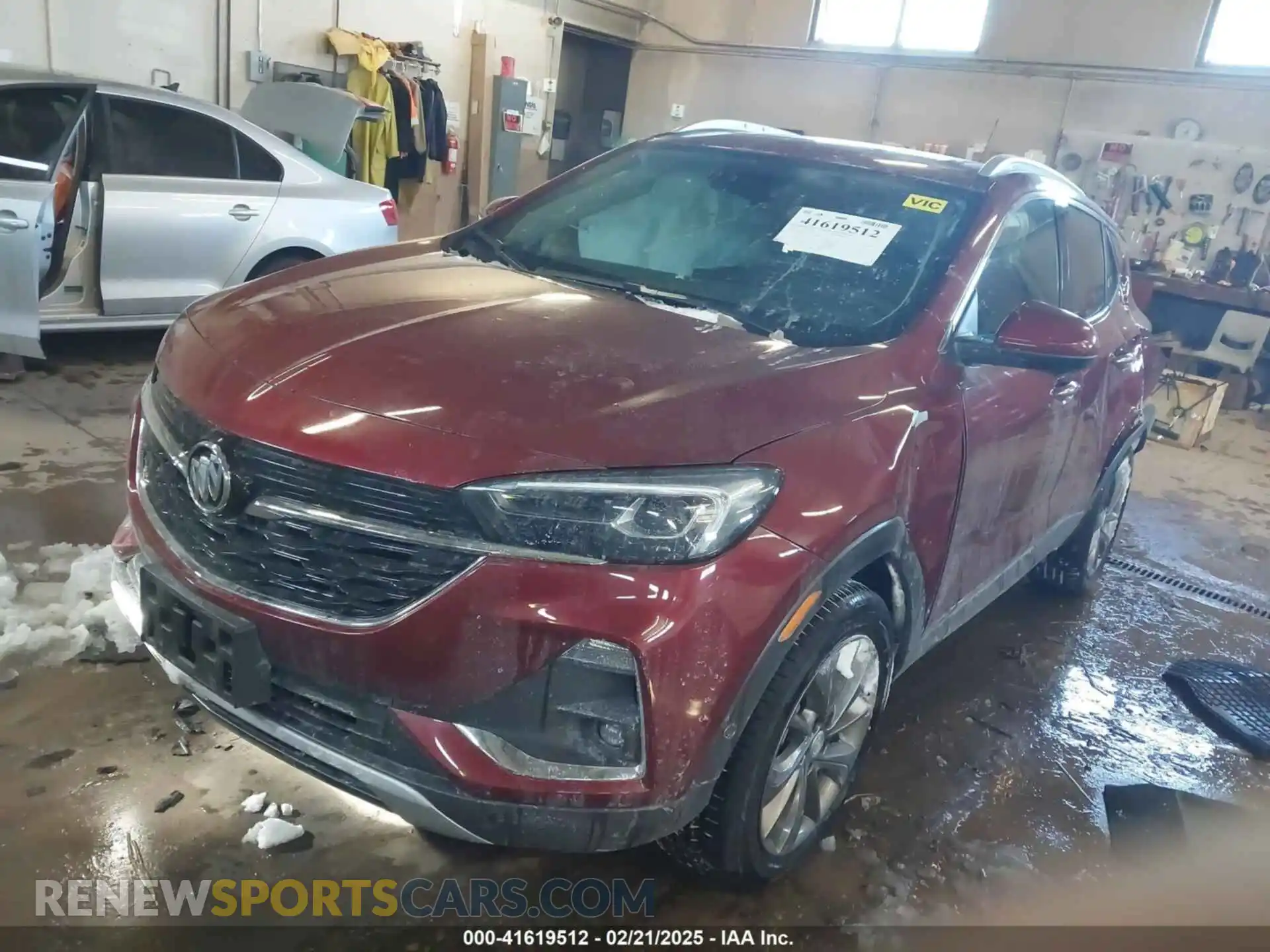 2 Фотография поврежденного автомобиля KL4MMGSL8NB147713 BUICK ENCORE GX 2022