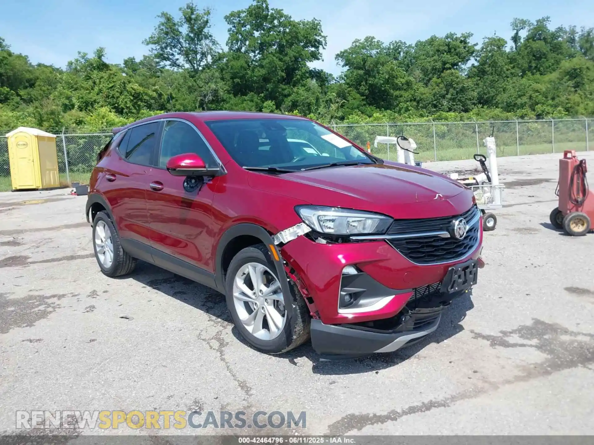 1 Фотография поврежденного автомобиля KL4MMBS22PB142844 BUICK ENCORE GX 2023