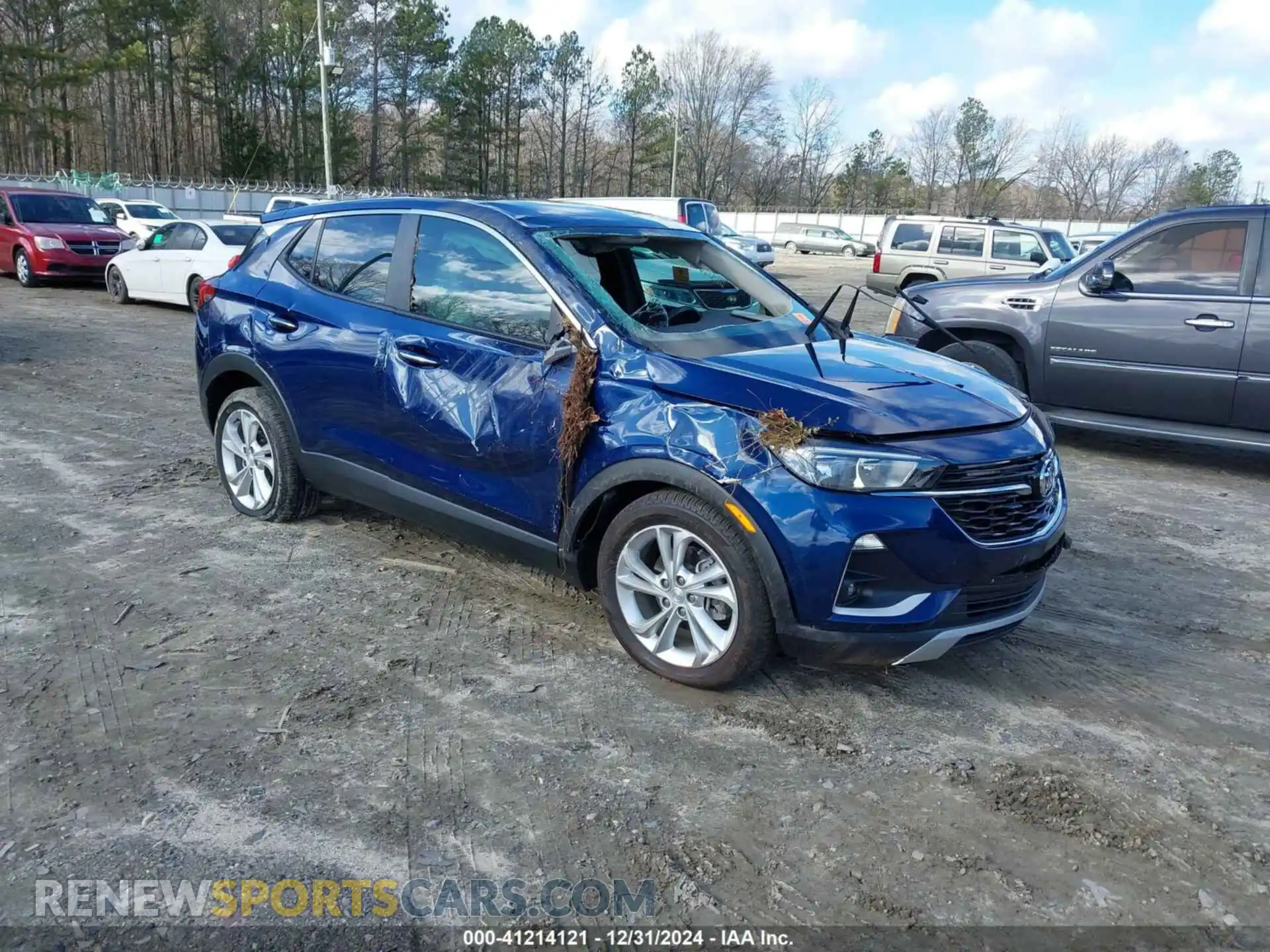 1 Photograph of a damaged car KL4MMBS24PB032104 BUICK ENCORE GX 2023