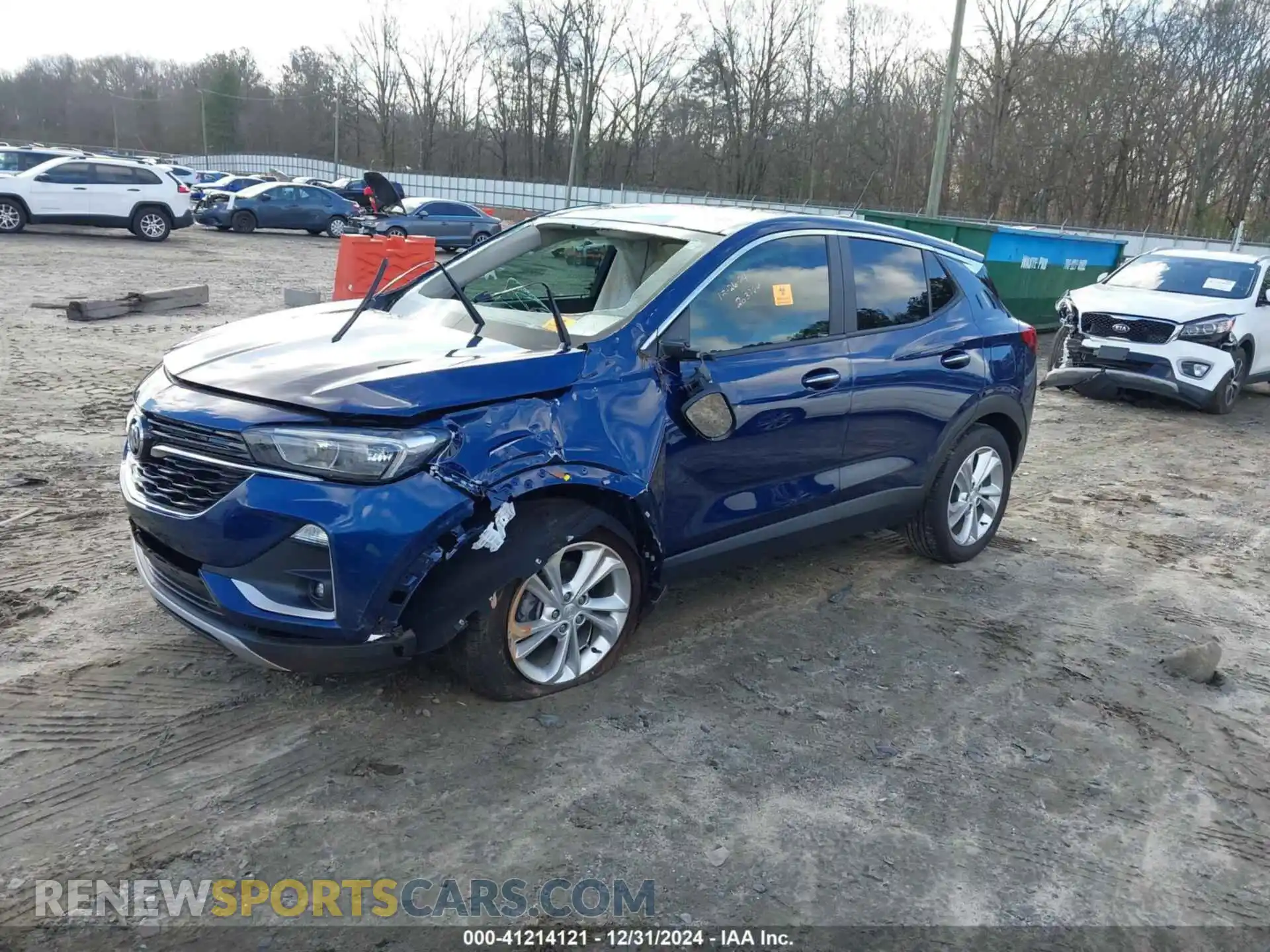 2 Photograph of a damaged car KL4MMBS24PB032104 BUICK ENCORE GX 2023