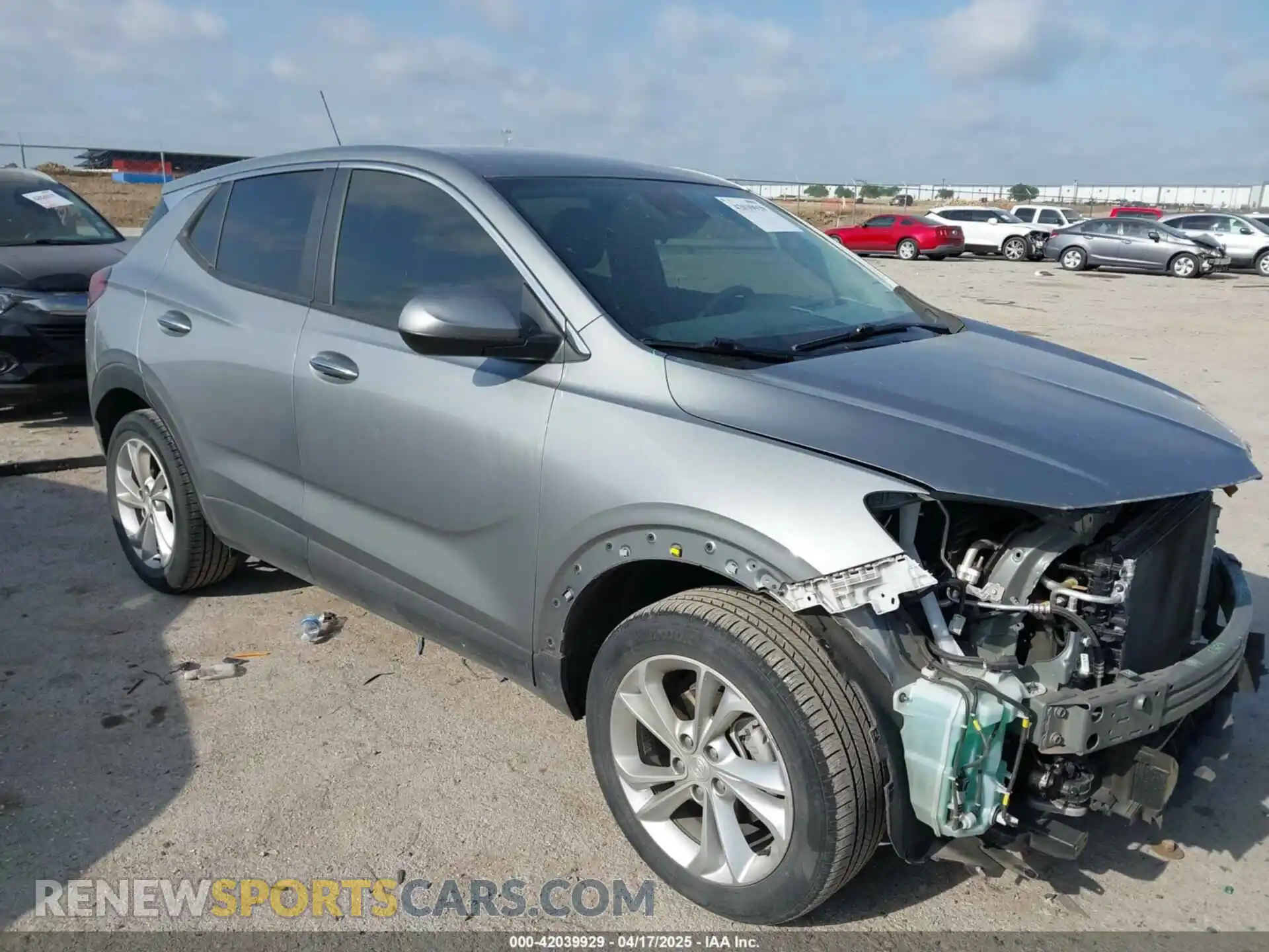 1 Photograph of a damaged car KL4MMCSL5PB154372 BUICK ENCORE GX 2023