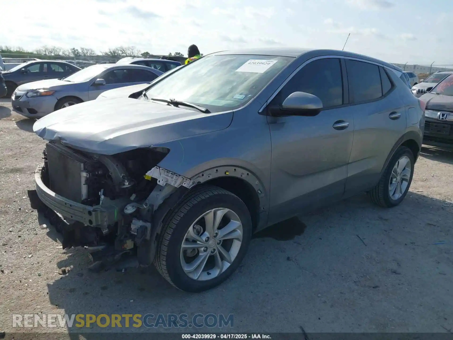 2 Photograph of a damaged car KL4MMCSL5PB154372 BUICK ENCORE GX 2023