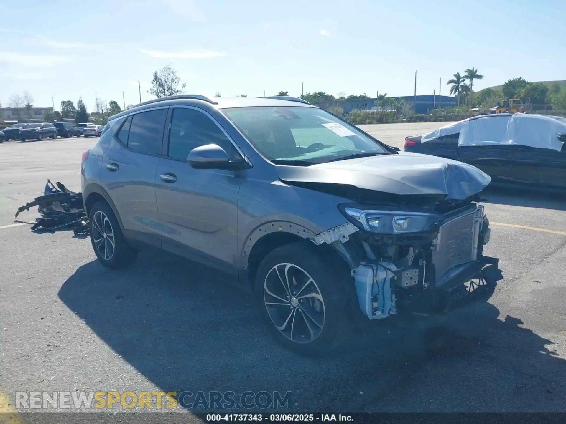 1 Photograph of a damaged car KL4MMDS21PB067534 BUICK ENCORE GX 2023