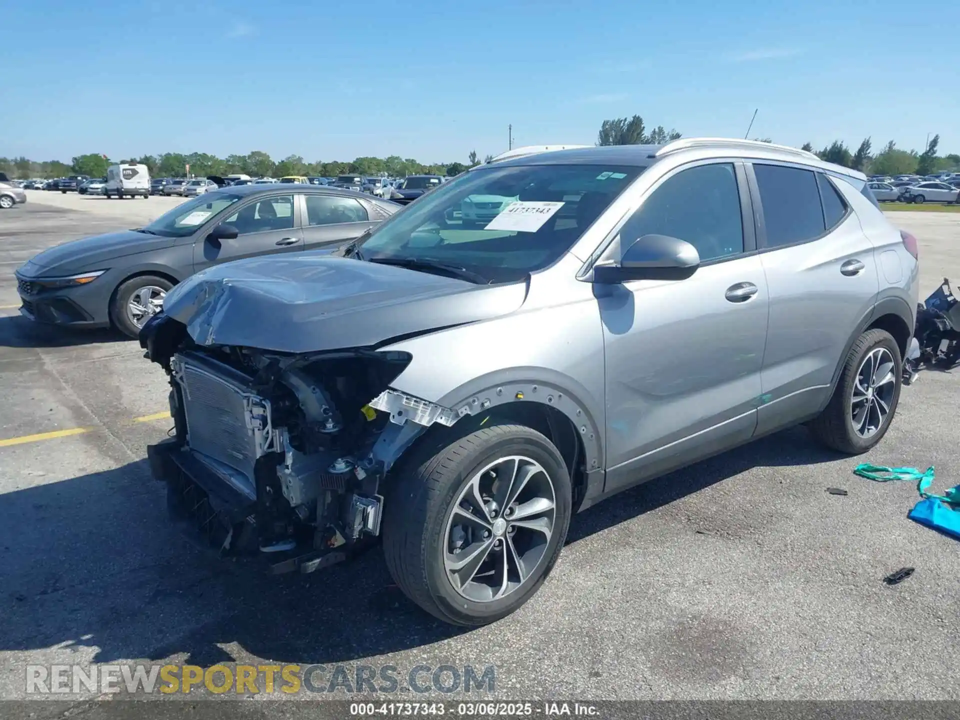 2 Photograph of a damaged car KL4MMDS21PB067534 BUICK ENCORE GX 2023