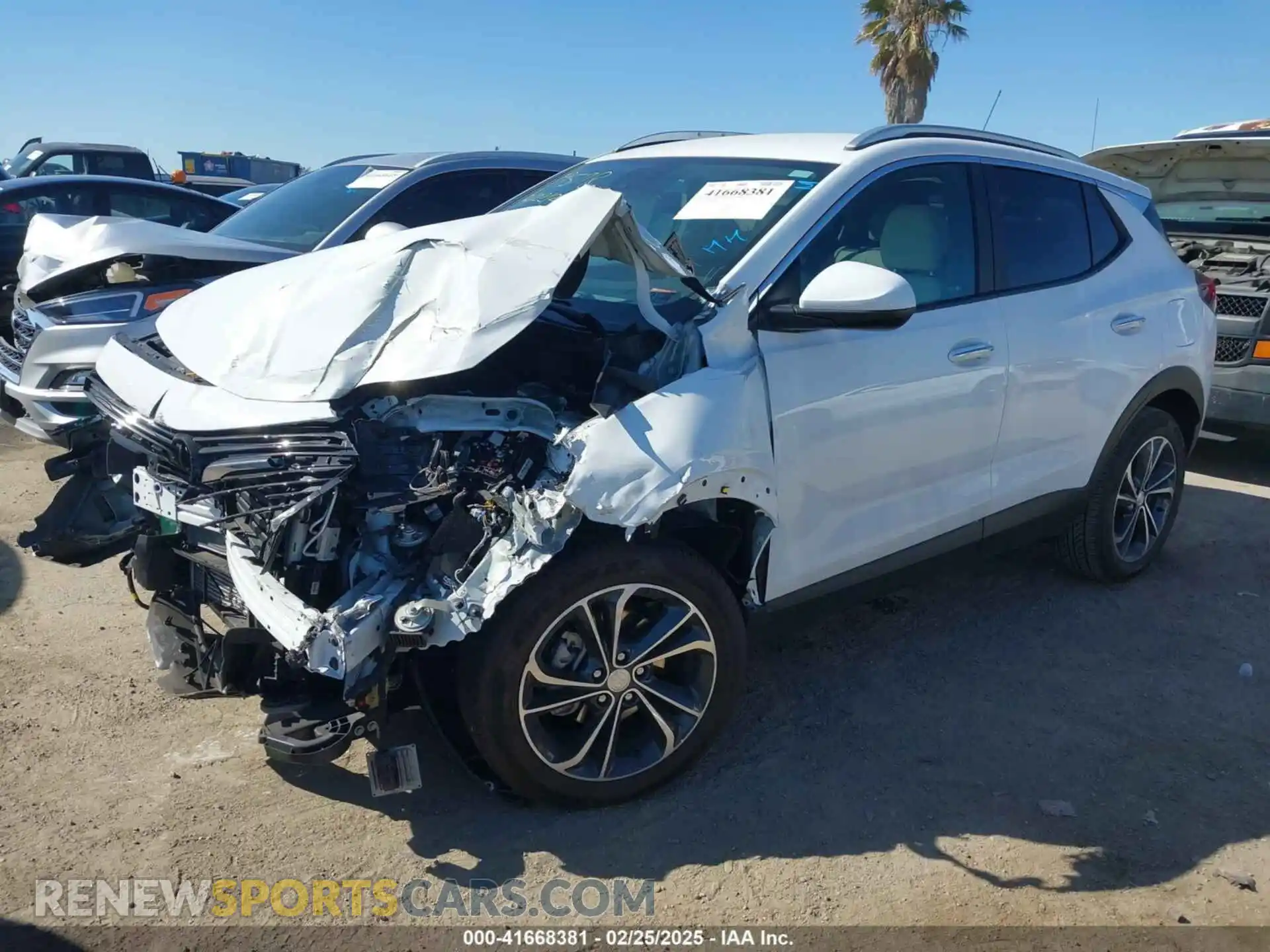 2 Photograph of a damaged car KL4MMDS22PB084486 BUICK ENCORE GX 2023