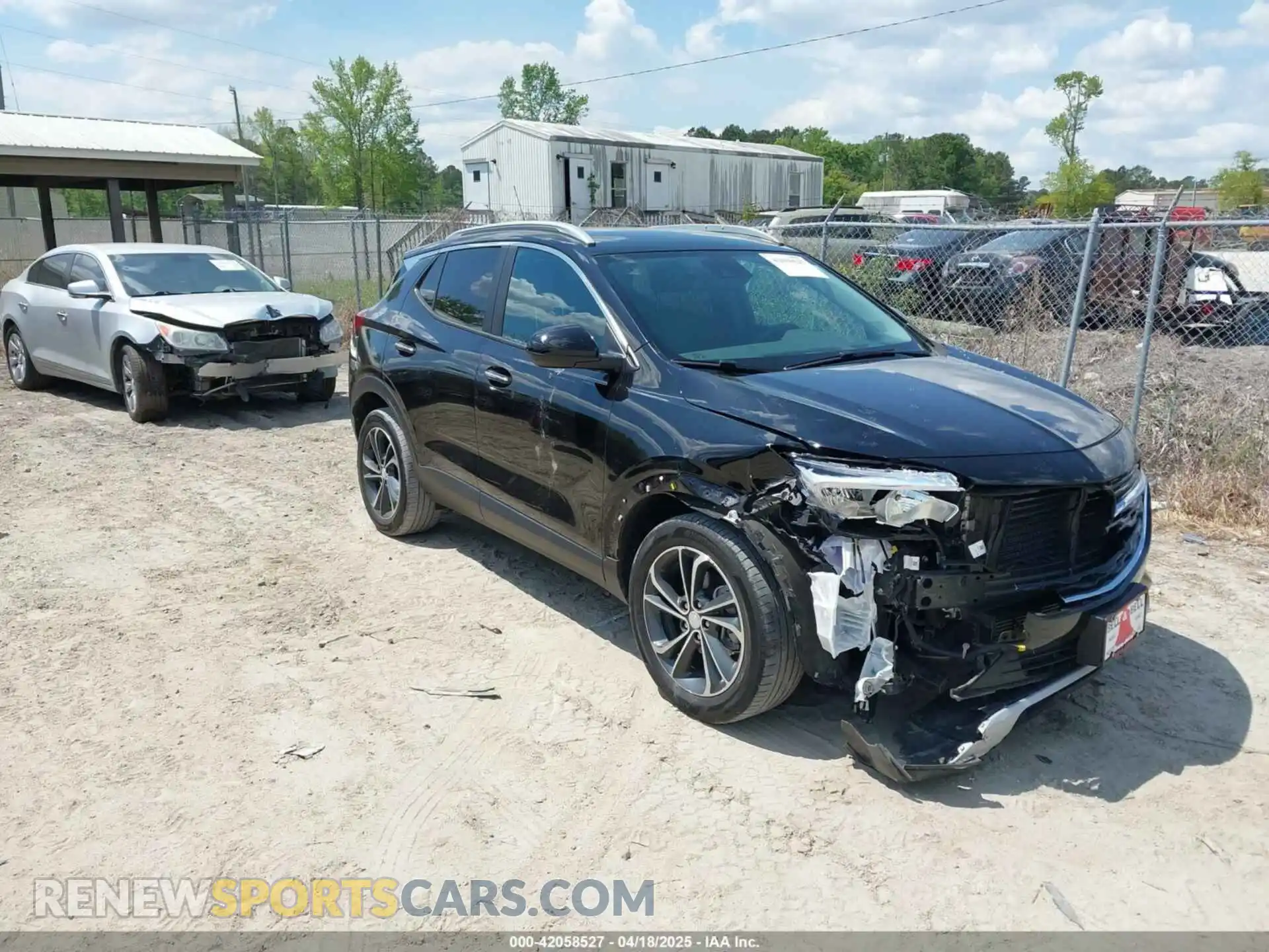 1 Photograph of a damaged car KL4MMDS25PB046461 BUICK ENCORE GX 2023