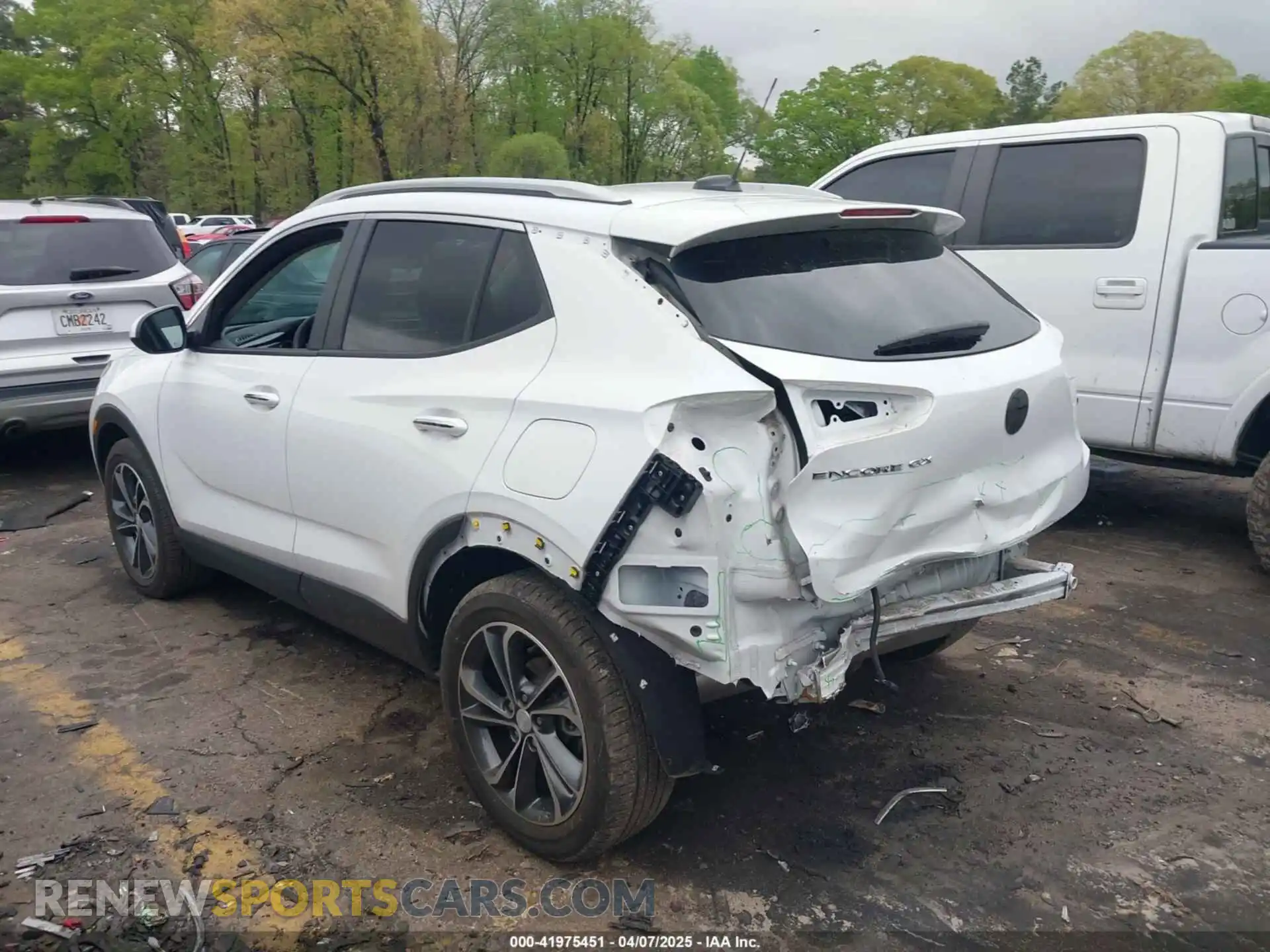 3 Photograph of a damaged car KL4MMDSL4PB071652 BUICK ENCORE GX 2023