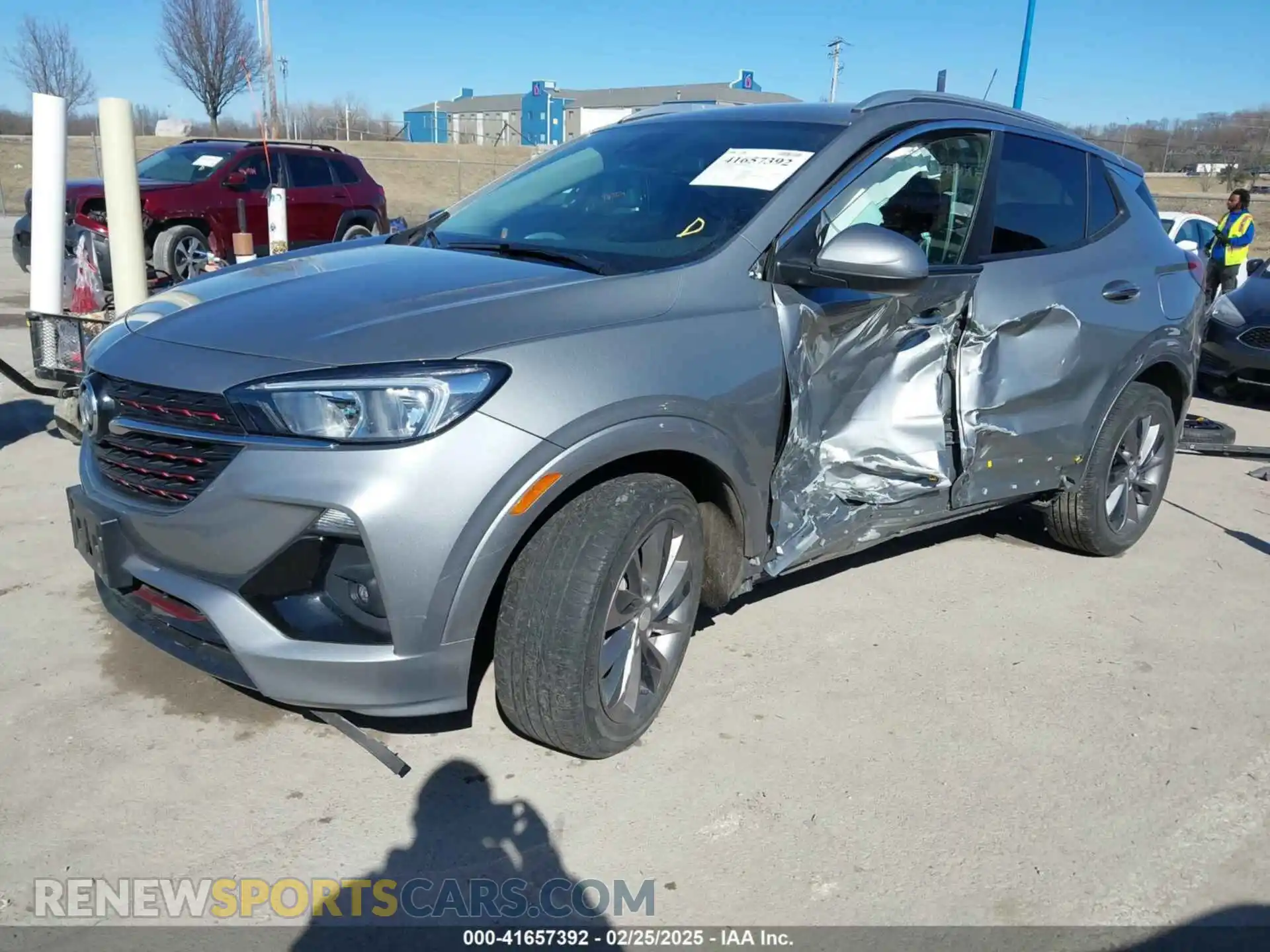 2 Photograph of a damaged car KL4MMDSL7PB018413 BUICK ENCORE GX 2023