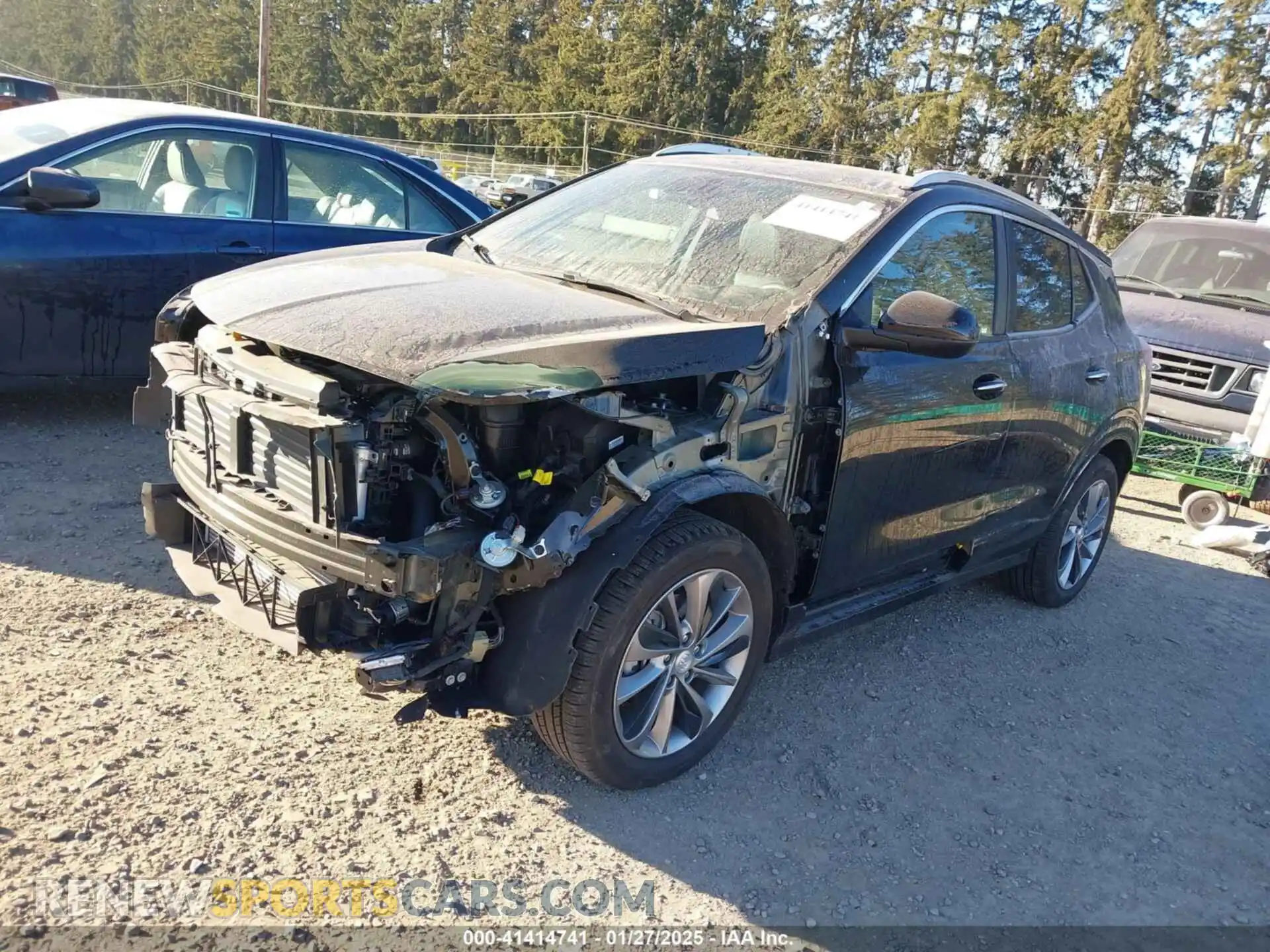2 Photograph of a damaged car KL4MMESL2PB145950 BUICK ENCORE GX 2023