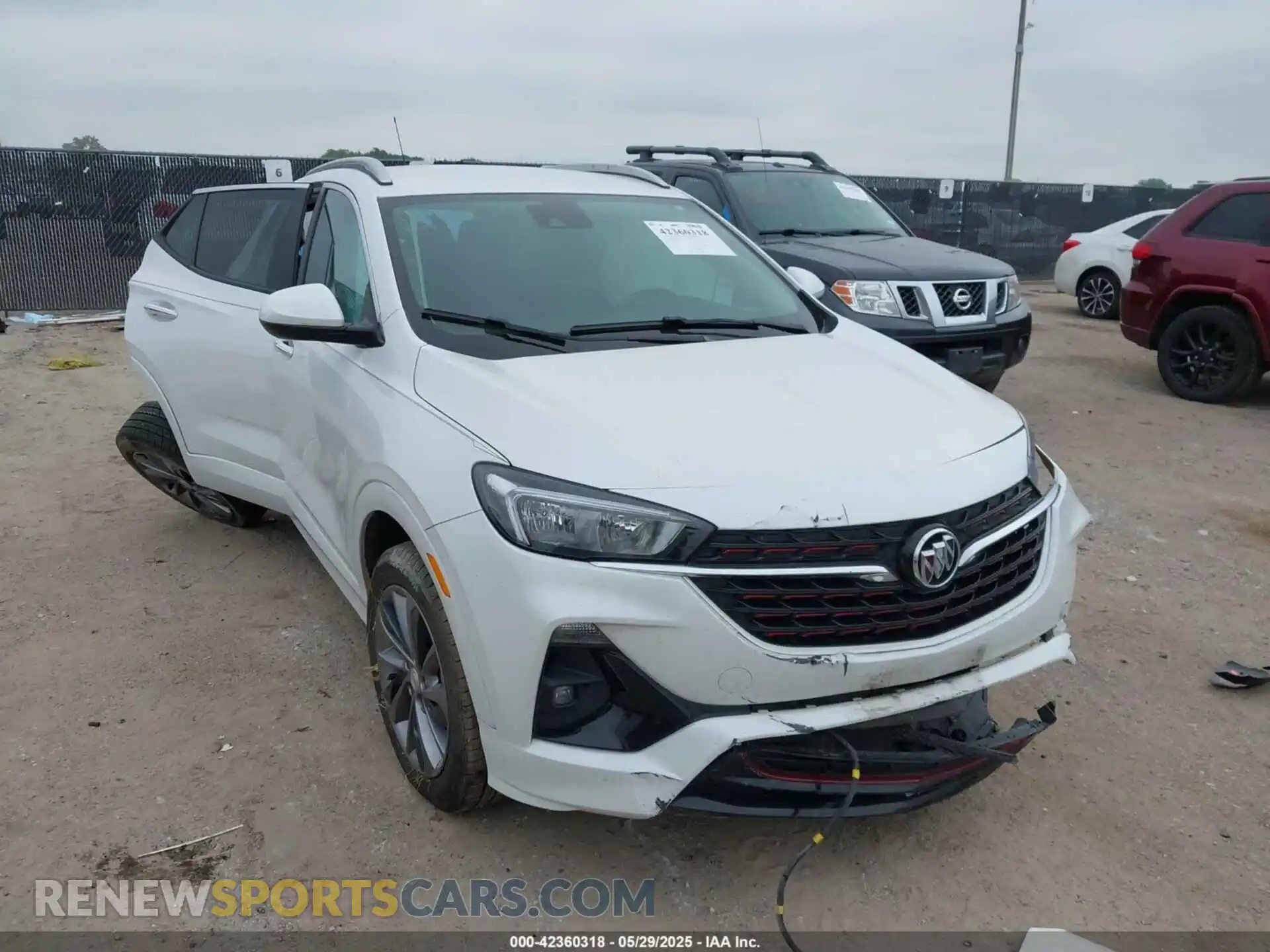 1 Фотография поврежденного автомобиля KL4MMESL4PB019394 BUICK ENCORE GX 2023