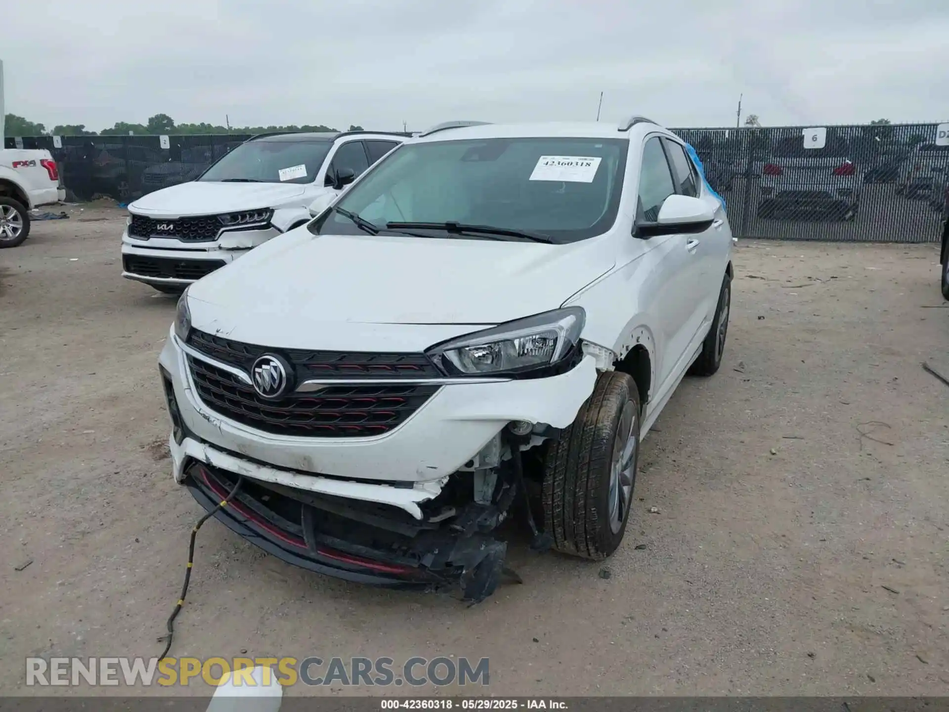 2 Фотография поврежденного автомобиля KL4MMESL4PB019394 BUICK ENCORE GX 2023