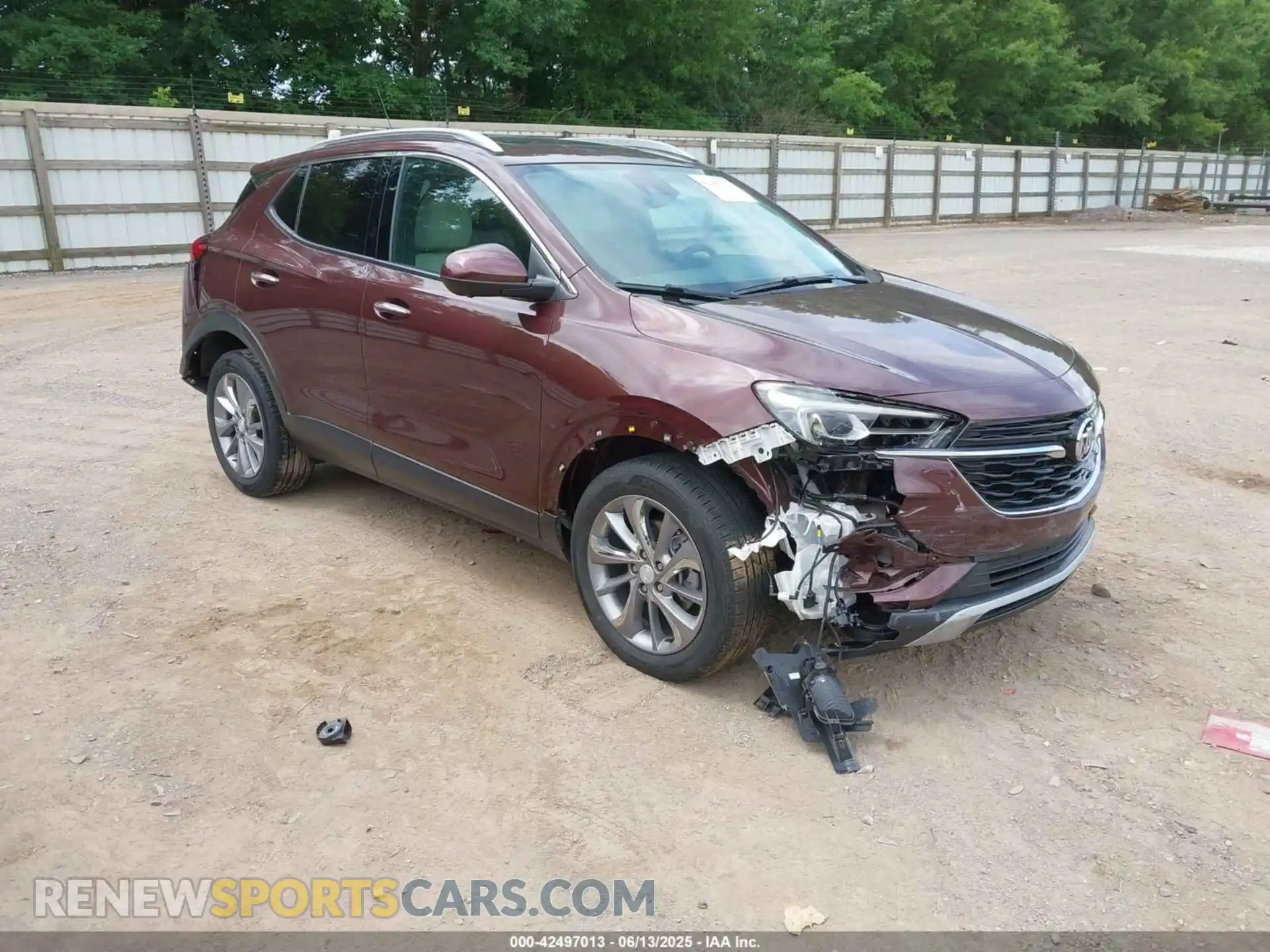 1 Фотография поврежденного автомобиля KL4MMFSL5PB081277 BUICK ENCORE GX 2023