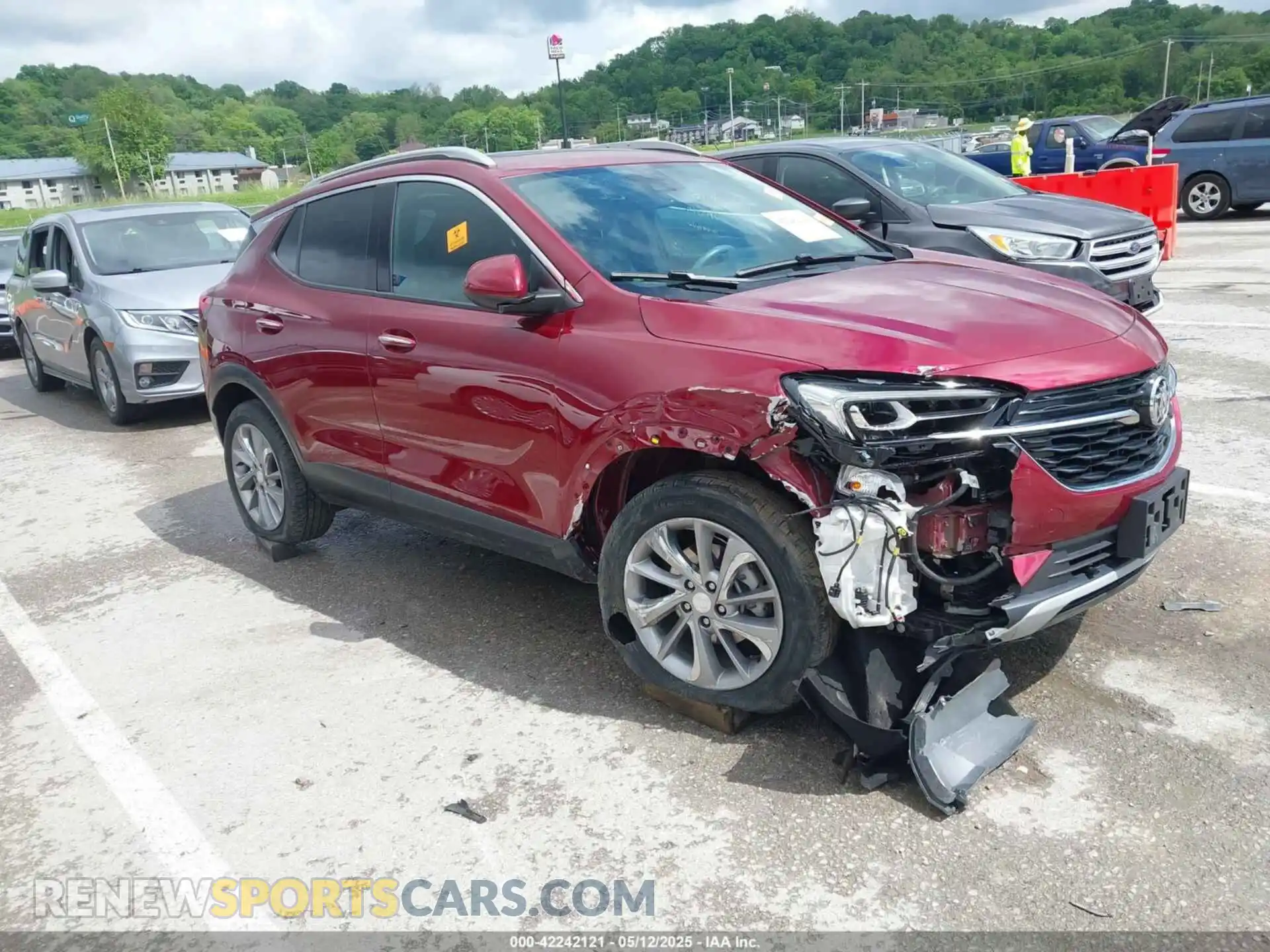 1 Фотография поврежденного автомобиля KL4MMGSL6PB117256 BUICK ENCORE GX 2023