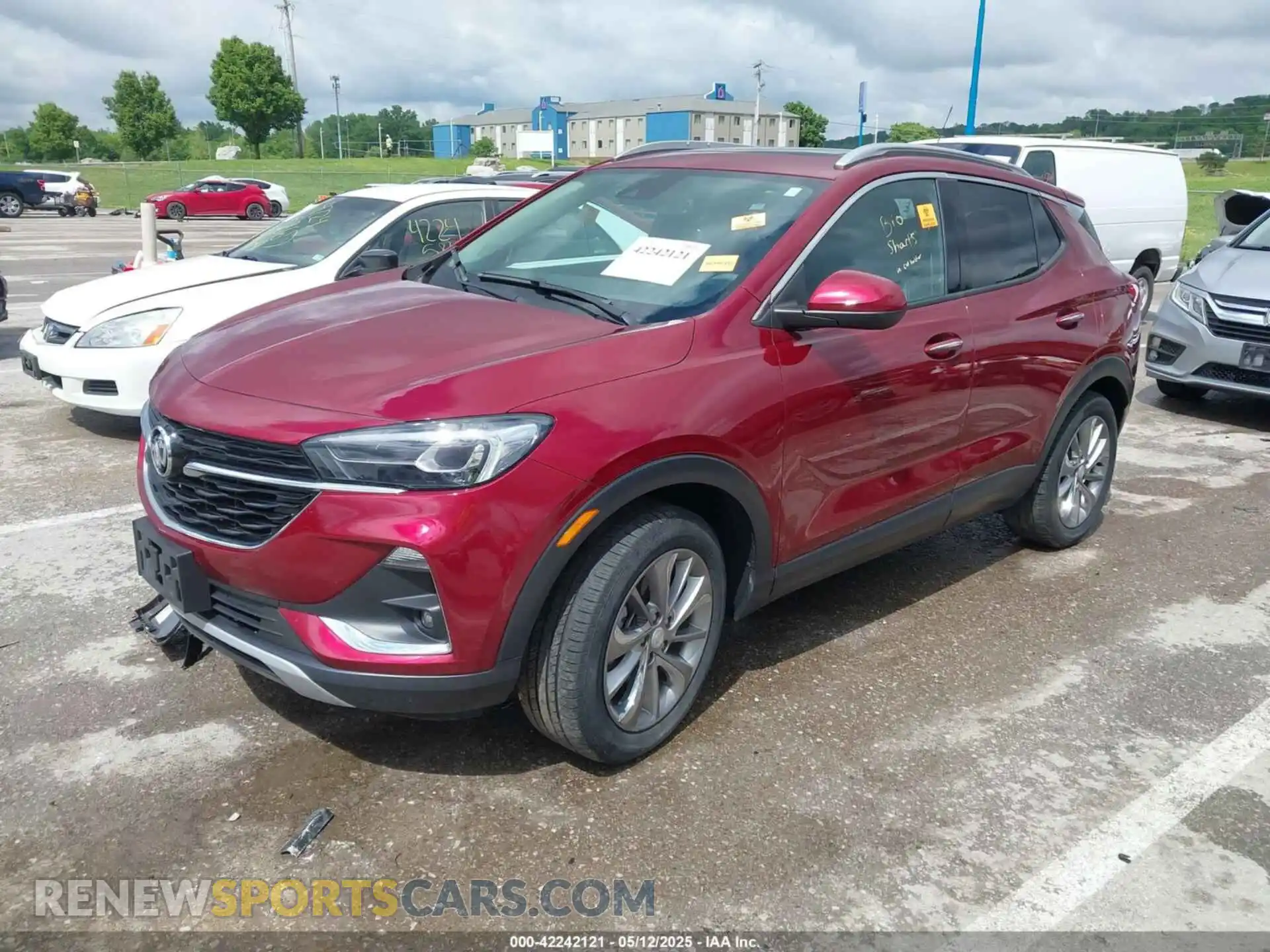 2 Фотография поврежденного автомобиля KL4MMGSL6PB117256 BUICK ENCORE GX 2023