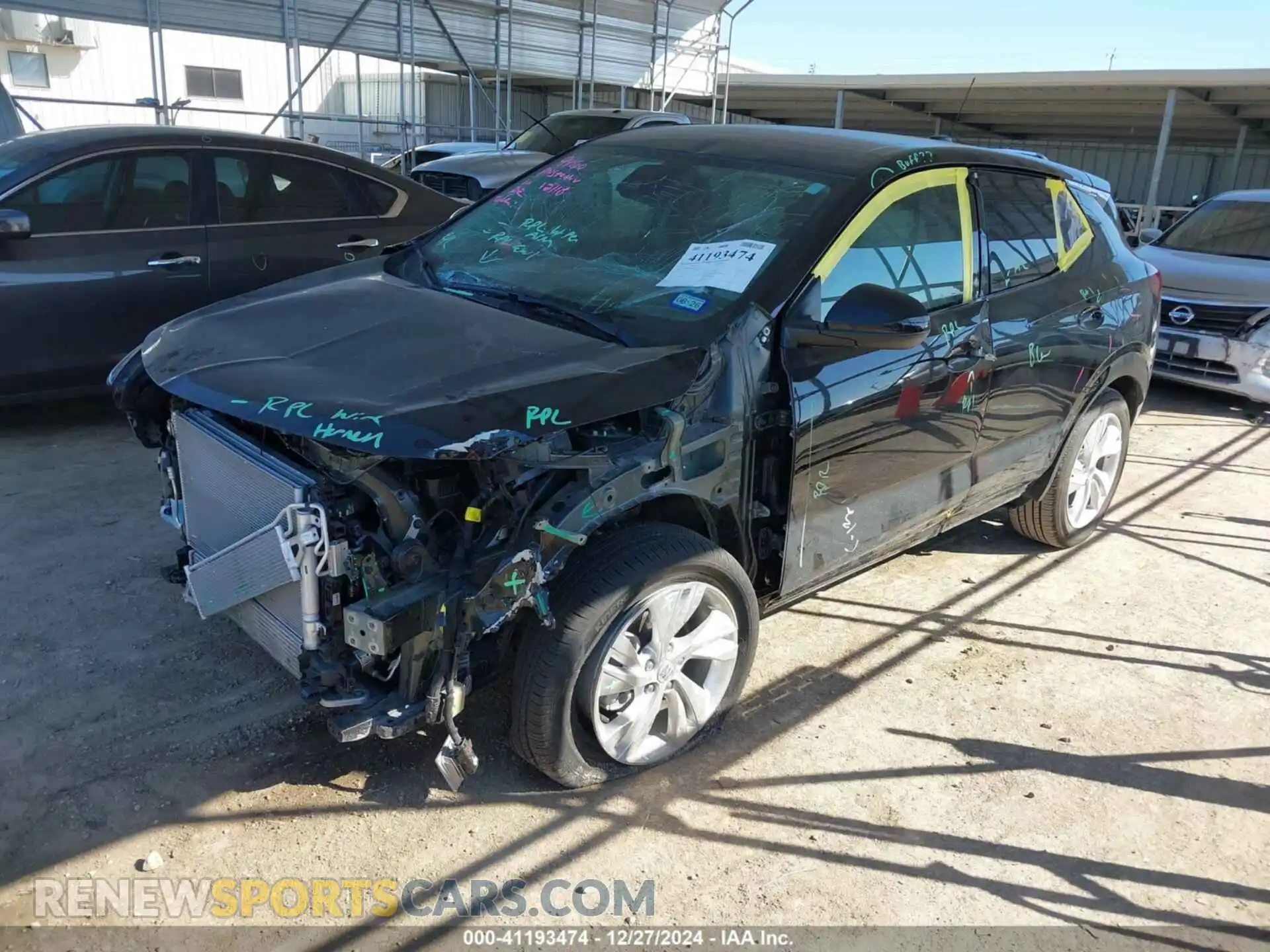 2 Photograph of a damaged car KL4AMBSL2RB161604 BUICK ENCORE GX 2024