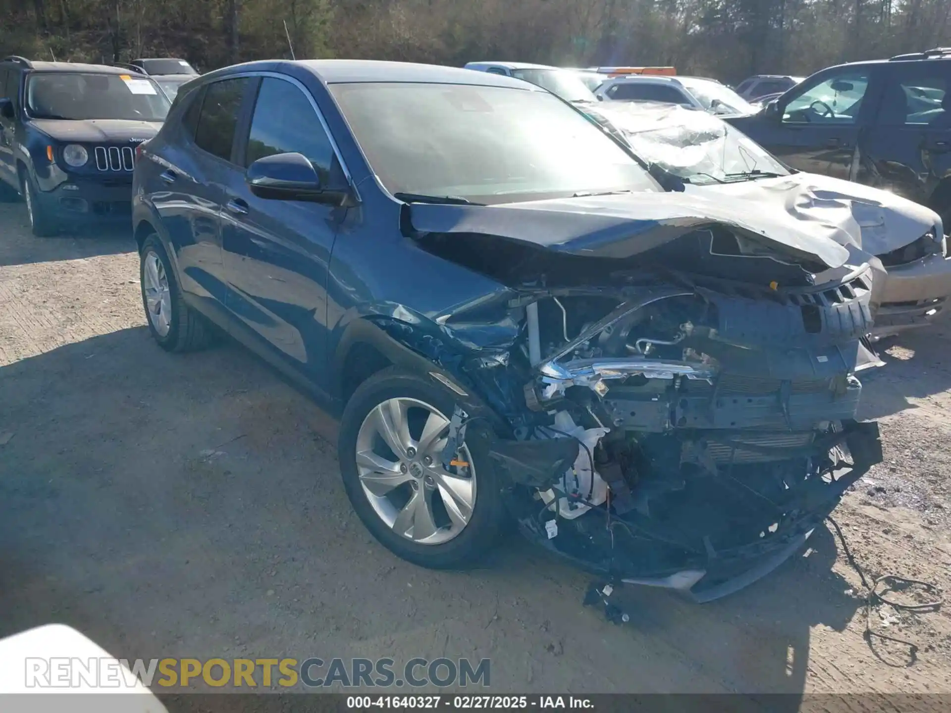 1 Photograph of a damaged car KL4AMBSL2RB195462 BUICK ENCORE GX 2024