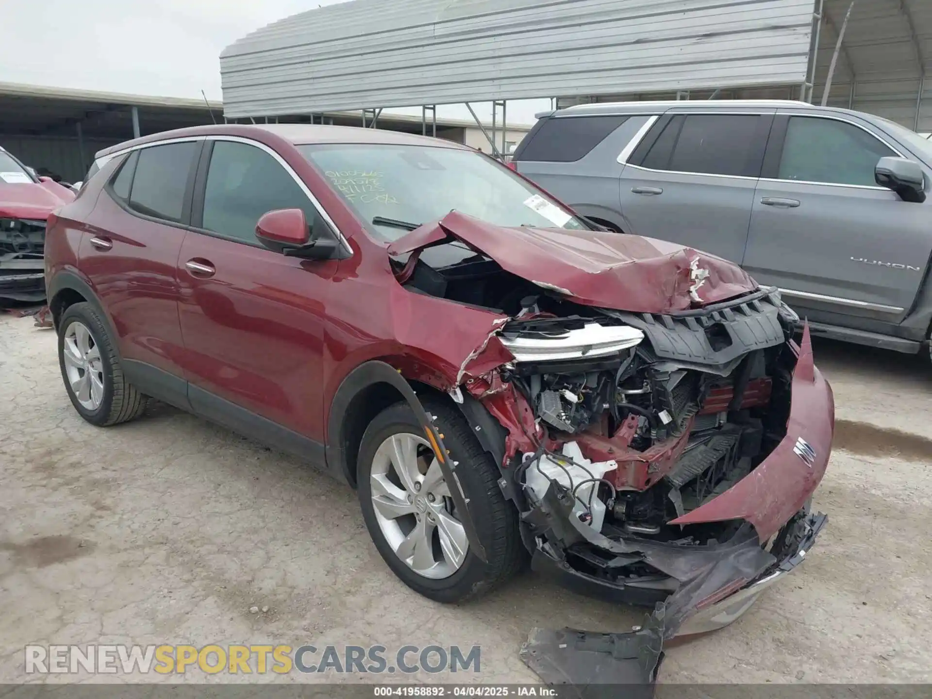 1 Photograph of a damaged car KL4AMBSL5RB209578 BUICK ENCORE GX 2024