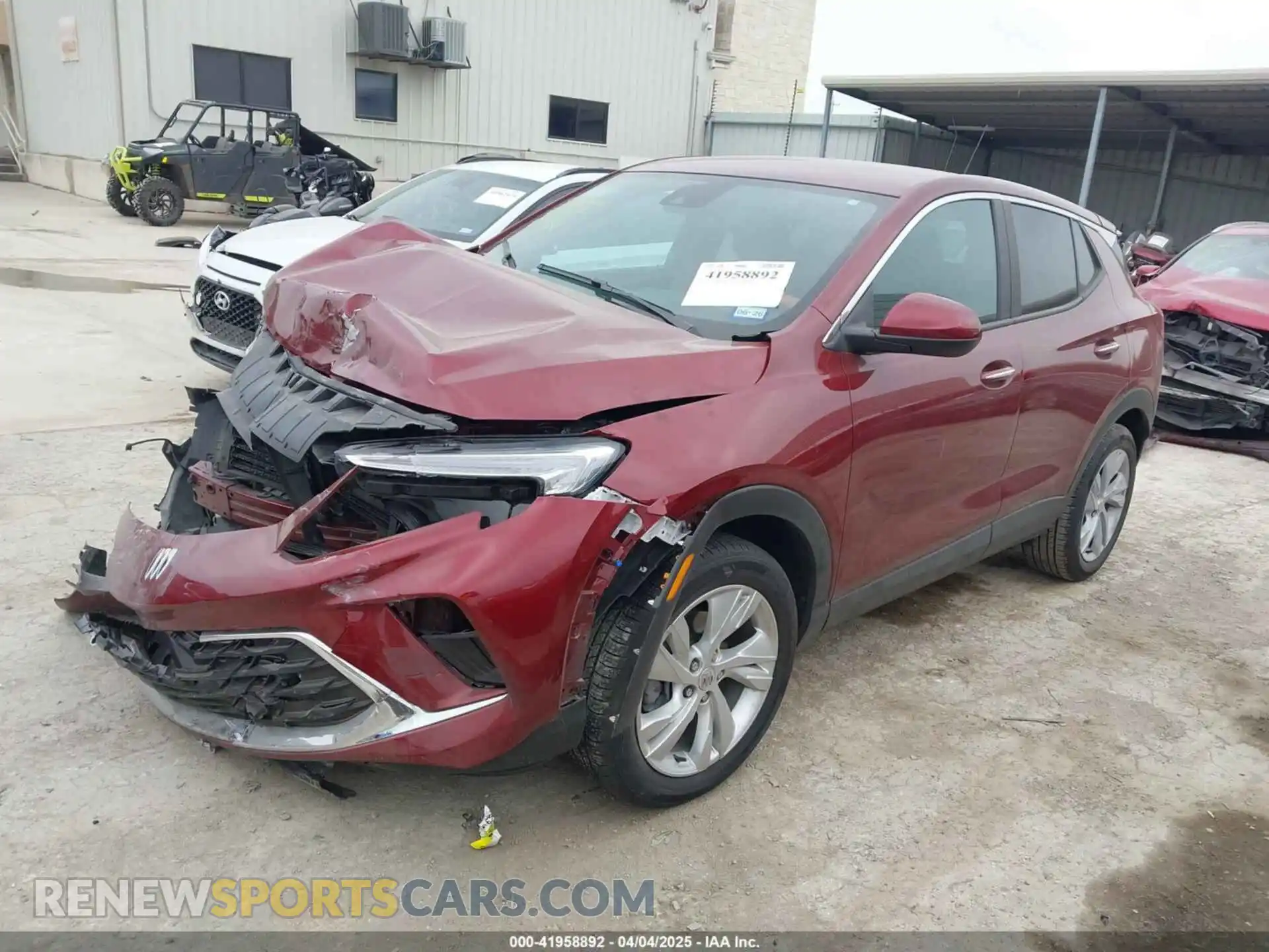 2 Photograph of a damaged car KL4AMBSL5RB209578 BUICK ENCORE GX 2024