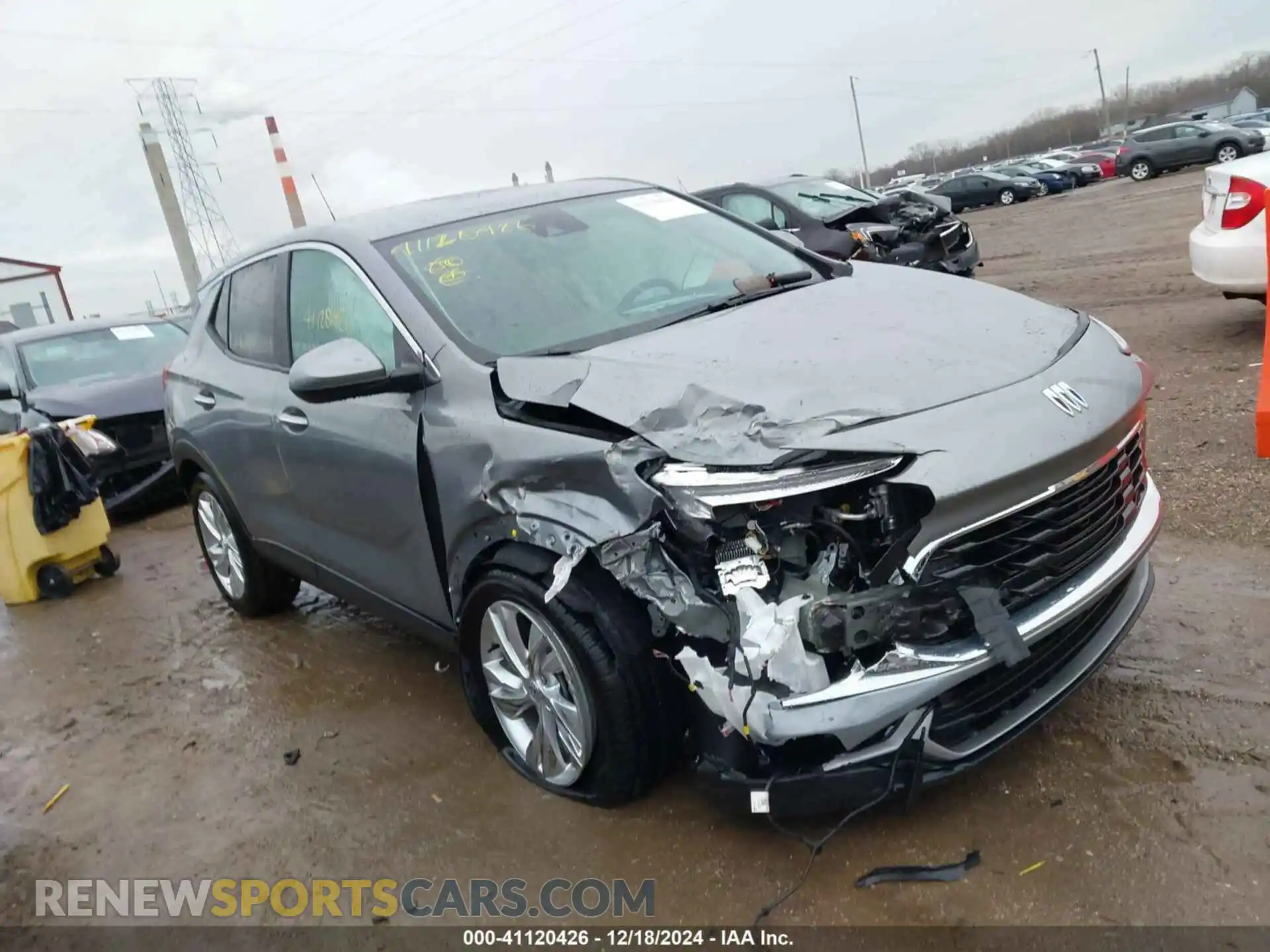 1 Фотография поврежденного автомобиля KL4AMBSL7RB150338 BUICK ENCORE GX 2024