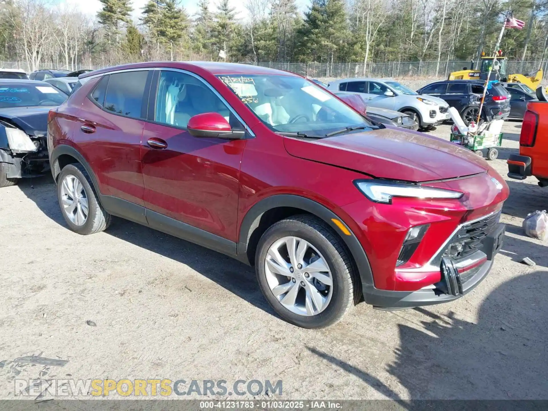 1 Фотография поврежденного автомобиля KL4AMCSL8RB155568 BUICK ENCORE GX 2024