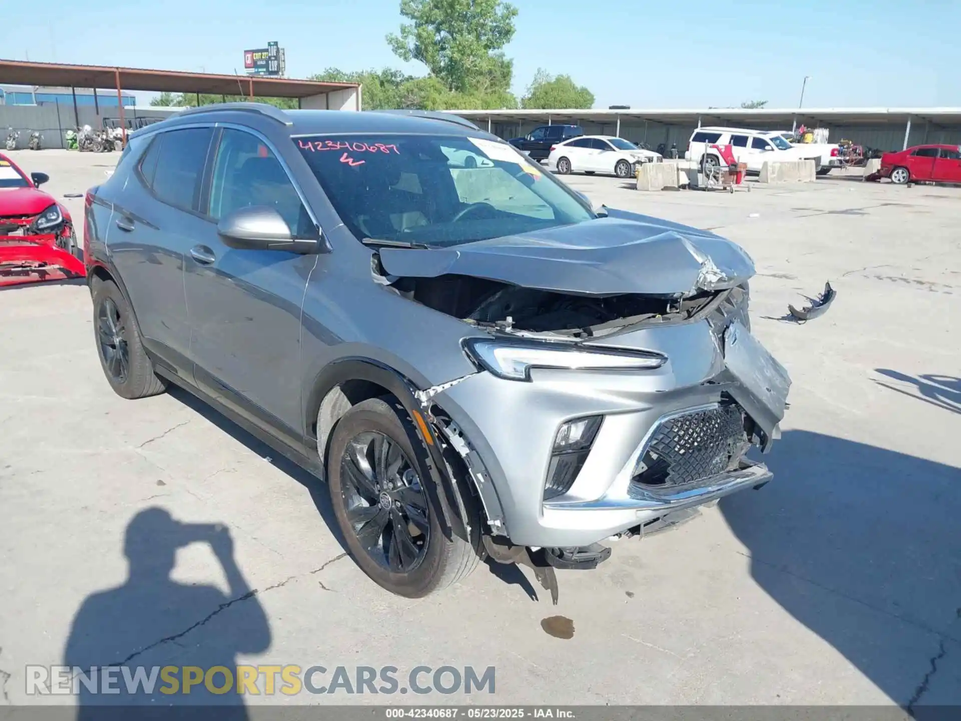 1 Фотография поврежденного автомобиля KL4AMDSL0RB137930 BUICK ENCORE GX 2024