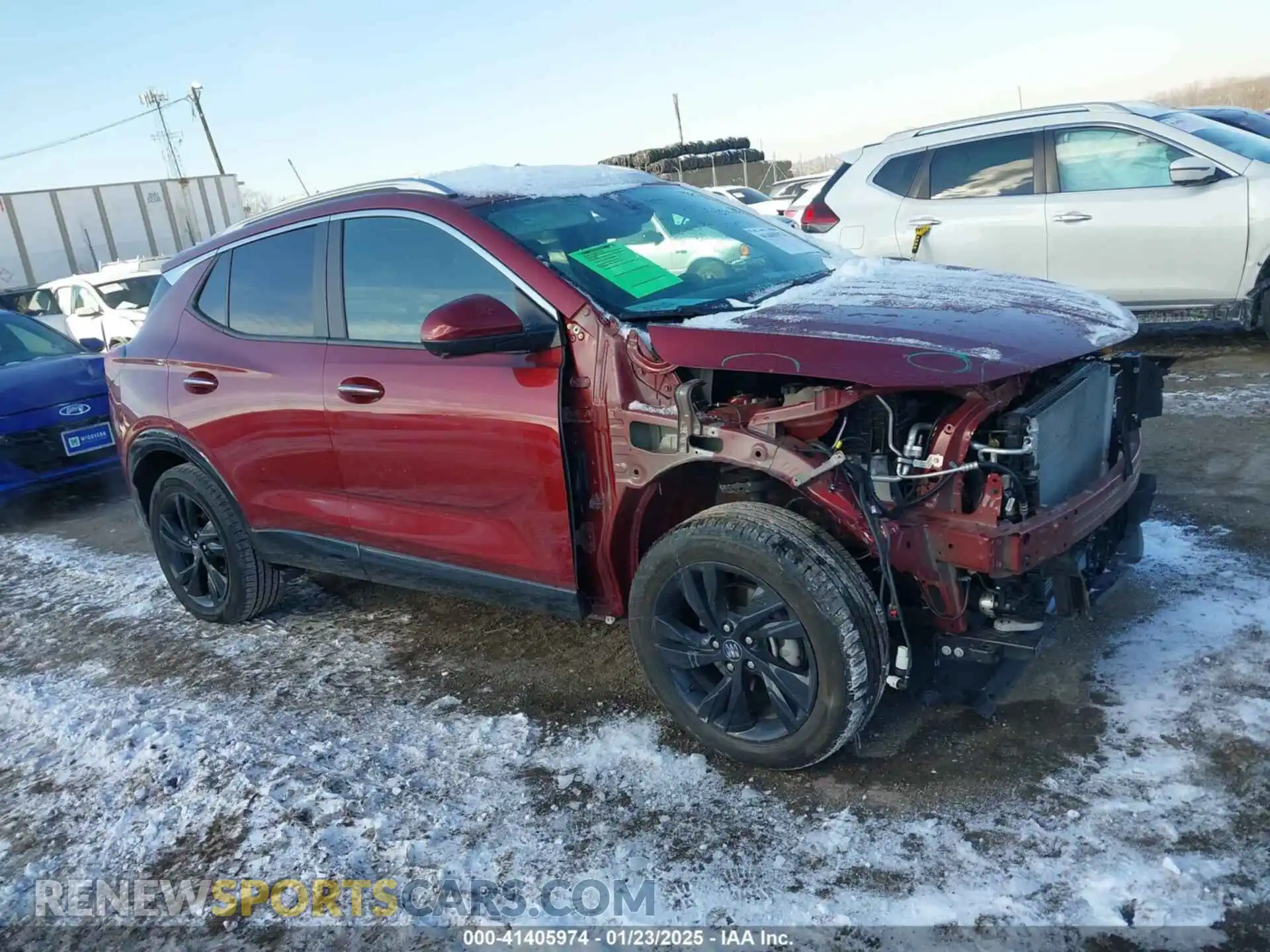 1 Photograph of a damaged car KL4AMESL0RB002758 BUICK ENCORE GX 2024