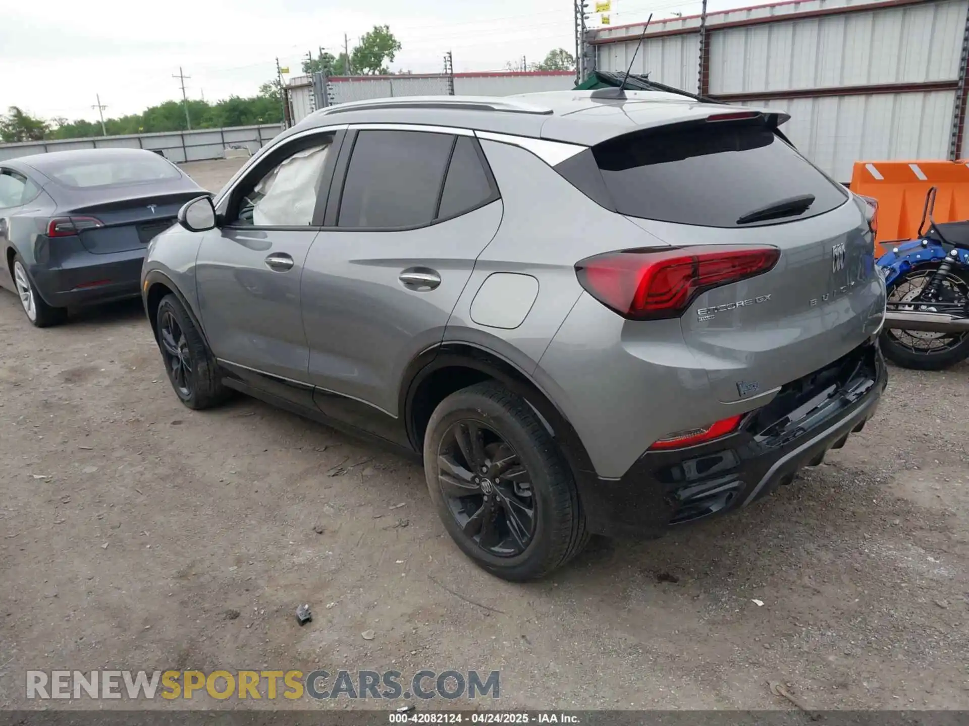 3 fotografías del automóvil dañado KL4AMESL2RB007976 BUICK ENCORE GX 2024