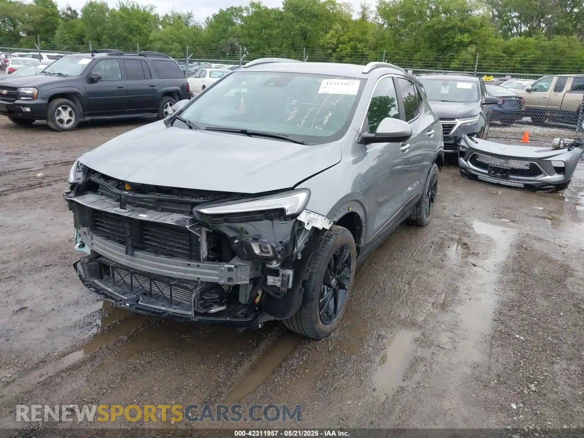 2 Фотография поврежденного автомобиля KL4AMESL9RB053174 BUICK ENCORE GX 2024