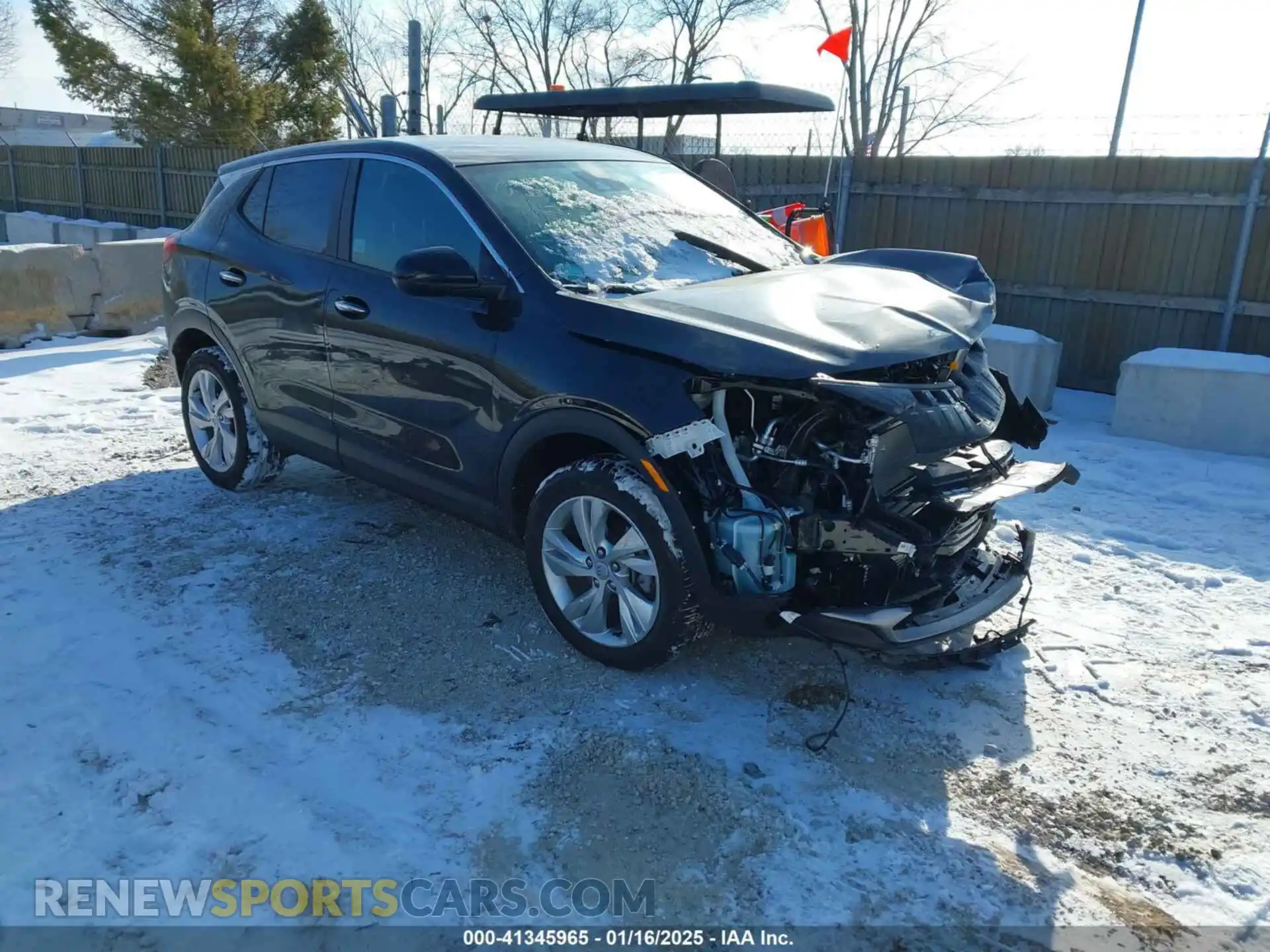 1 Photograph of a damaged car KL4AMCSLXSB020372 BUICK ENCORE GX 2025