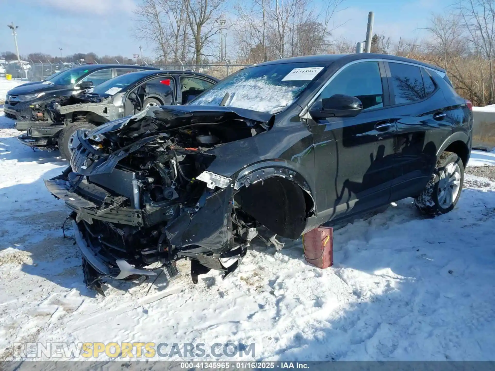 2 Photograph of a damaged car KL4AMCSLXSB020372 BUICK ENCORE GX 2025