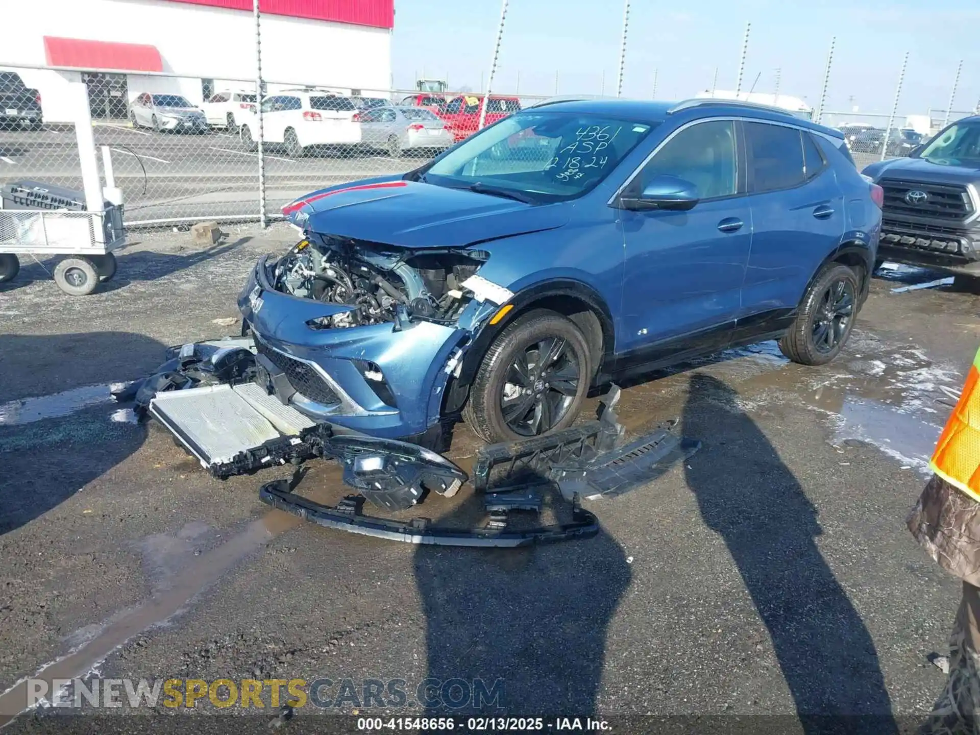 2 Фотография поврежденного автомобиля KL4AMDSL0SB002033 BUICK ENCORE GX 2025