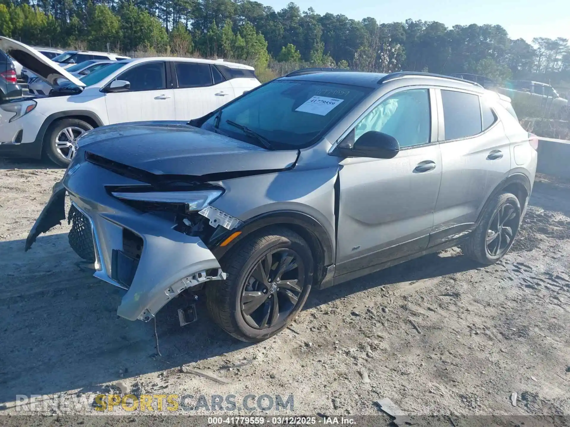 2 Фотография поврежденного автомобиля KL4AMDSL3SB001295 BUICK ENCORE GX 2025