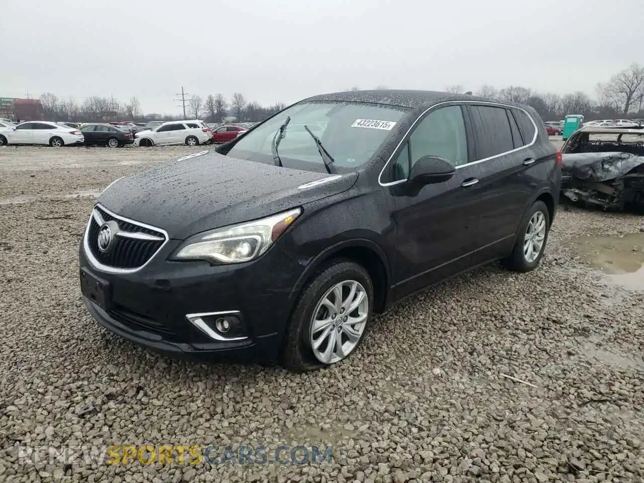 1 Photograph of a damaged car LRBFX1SA1KD006336 BUICK ENVISION 2019