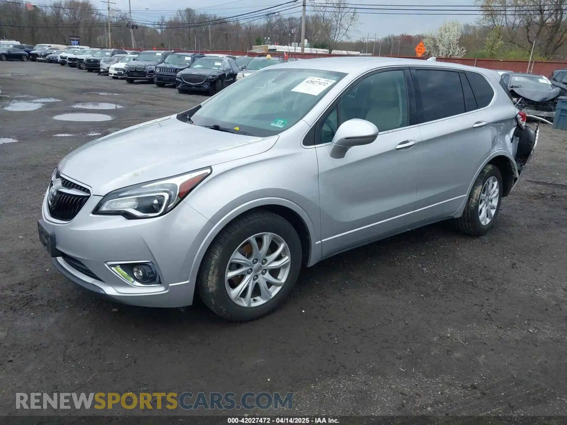 2 Photograph of a damaged car LRBFX1SA4KD002748 BUICK ENVISION 2019
