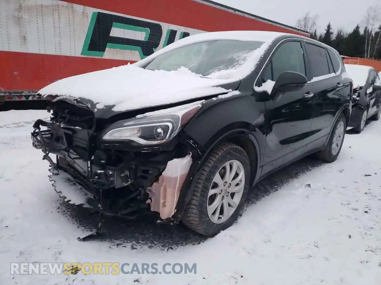 1 Фотография поврежденного автомобиля LRBFX1SA7KD025571 BUICK ENVISION 2019