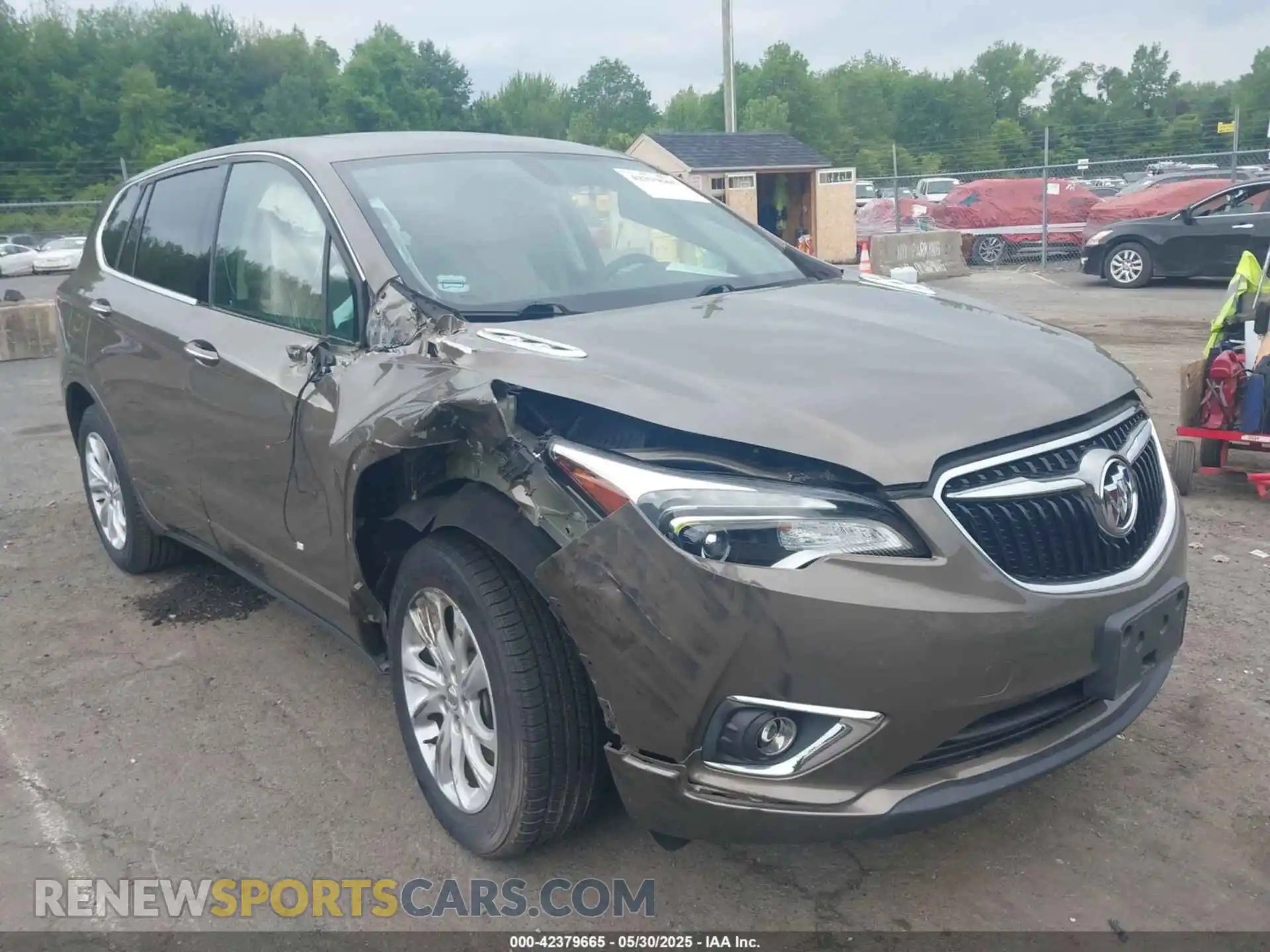 1 Photograph of a damaged car LRBFX1SAXKD087501 BUICK ENVISION 2019