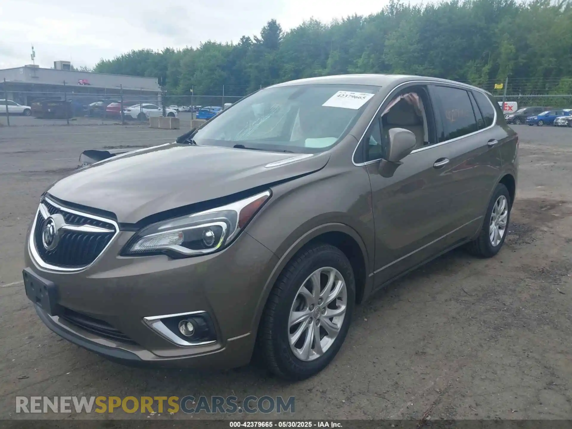 2 Photograph of a damaged car LRBFX1SAXKD087501 BUICK ENVISION 2019