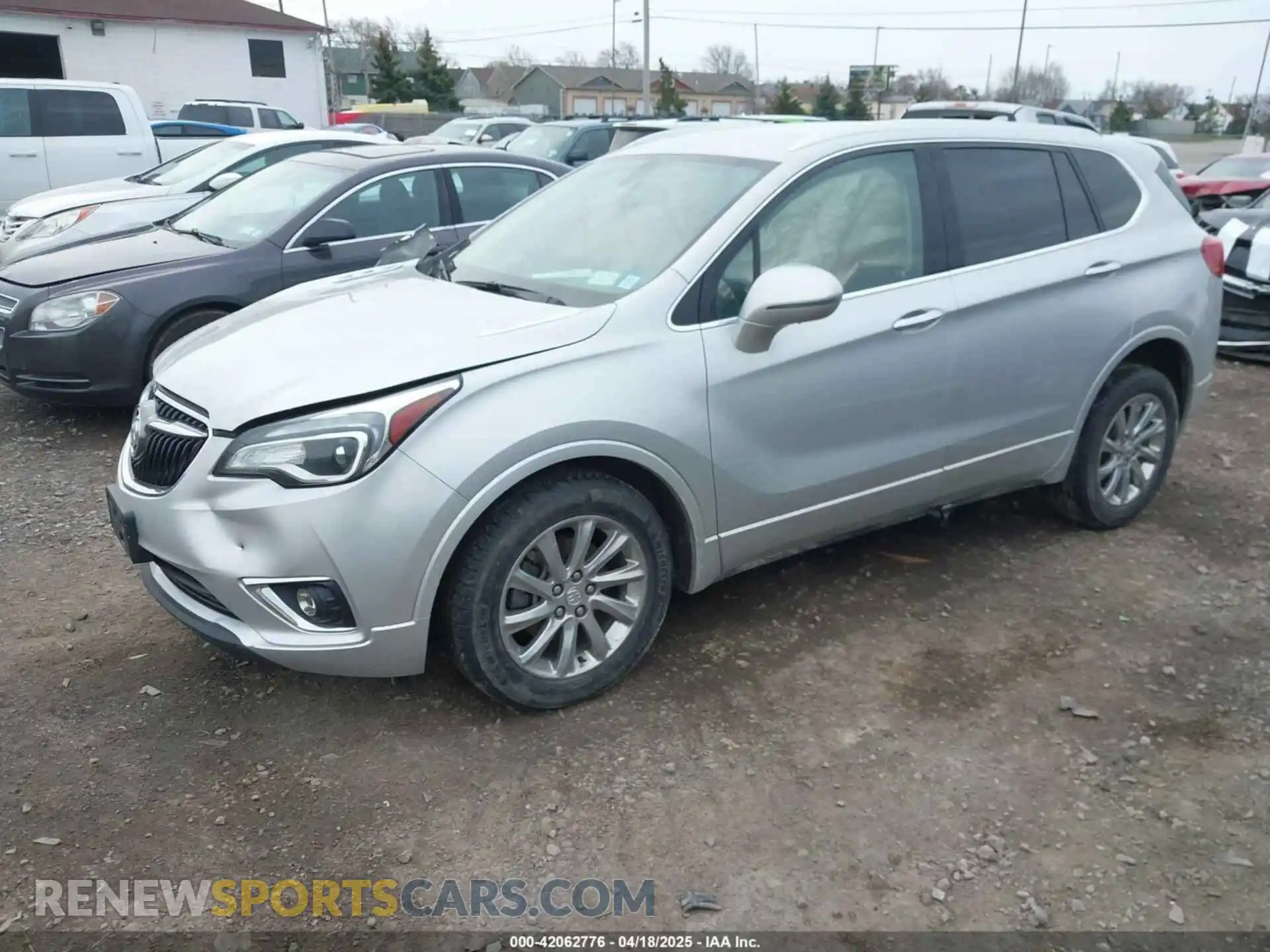 2 Photograph of a damaged car LRBFX2SA2KD005461 BUICK ENVISION 2019