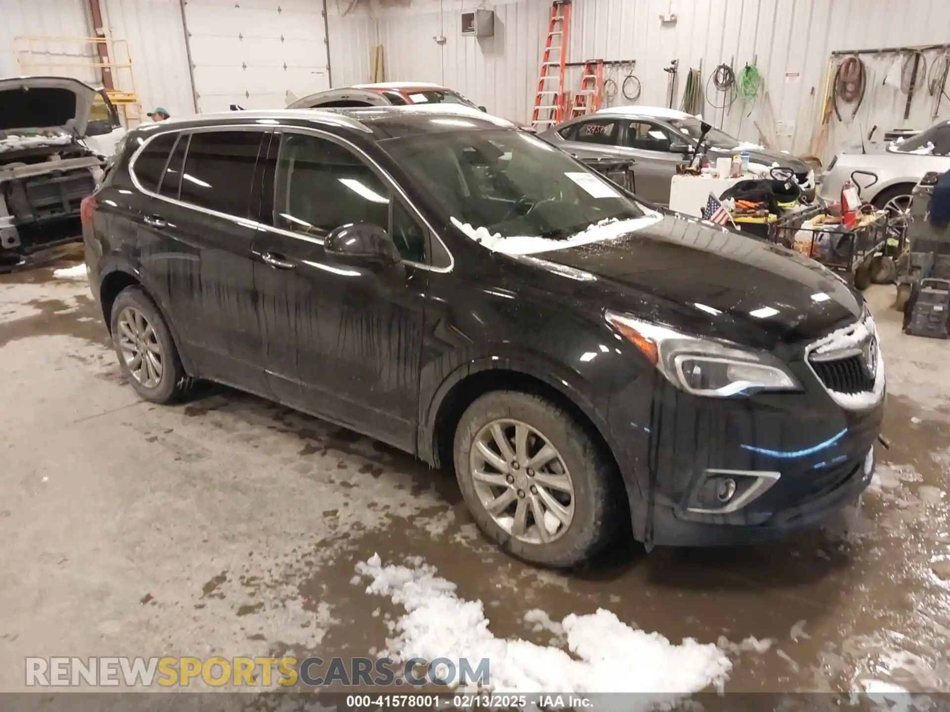 1 Photograph of a damaged car LRBFX2SA5KD042858 BUICK ENVISION 2019