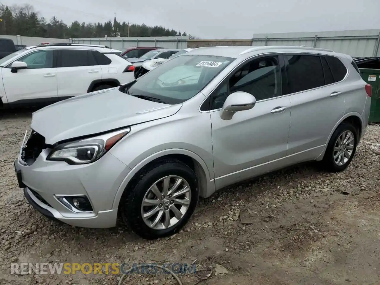 1 Photograph of a damaged car LRBFX2SA8KD004248 BUICK ENVISION 2019